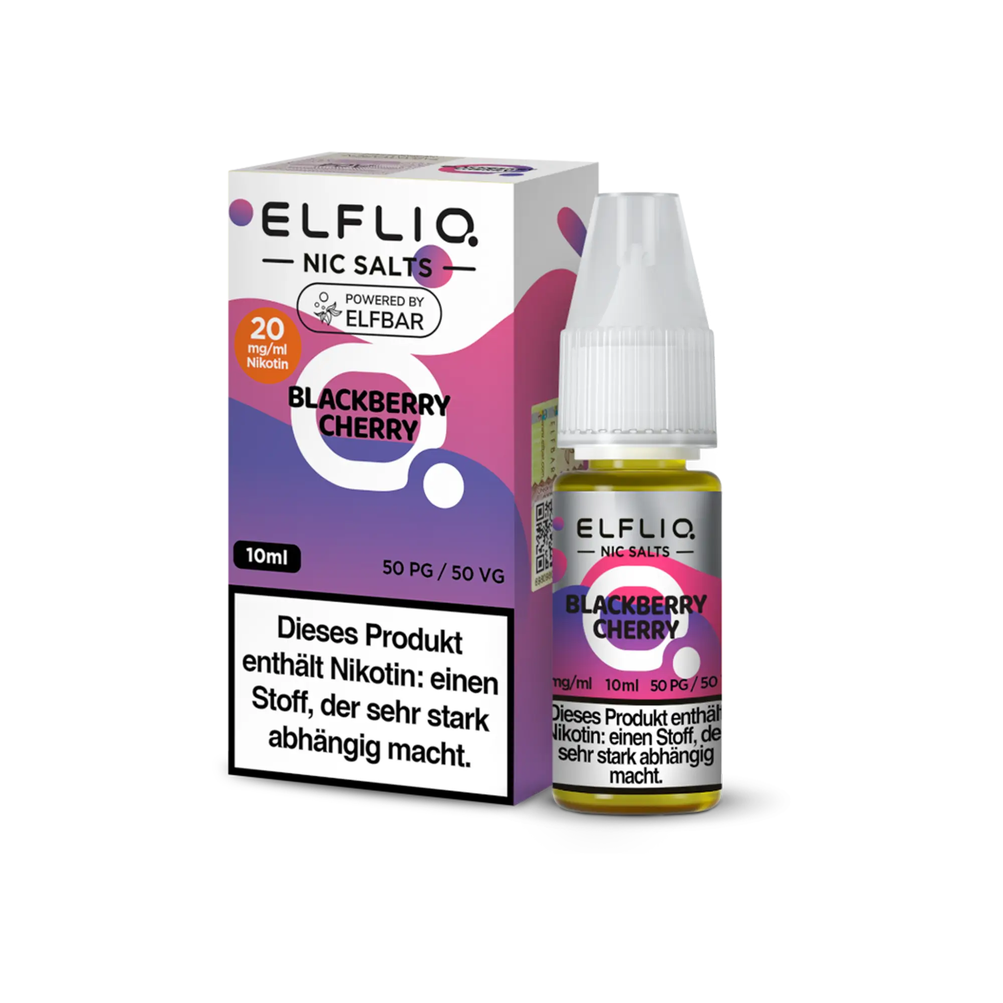 Elfliq Blackberry Cherry 10 ml Nikotinsalz Liquid