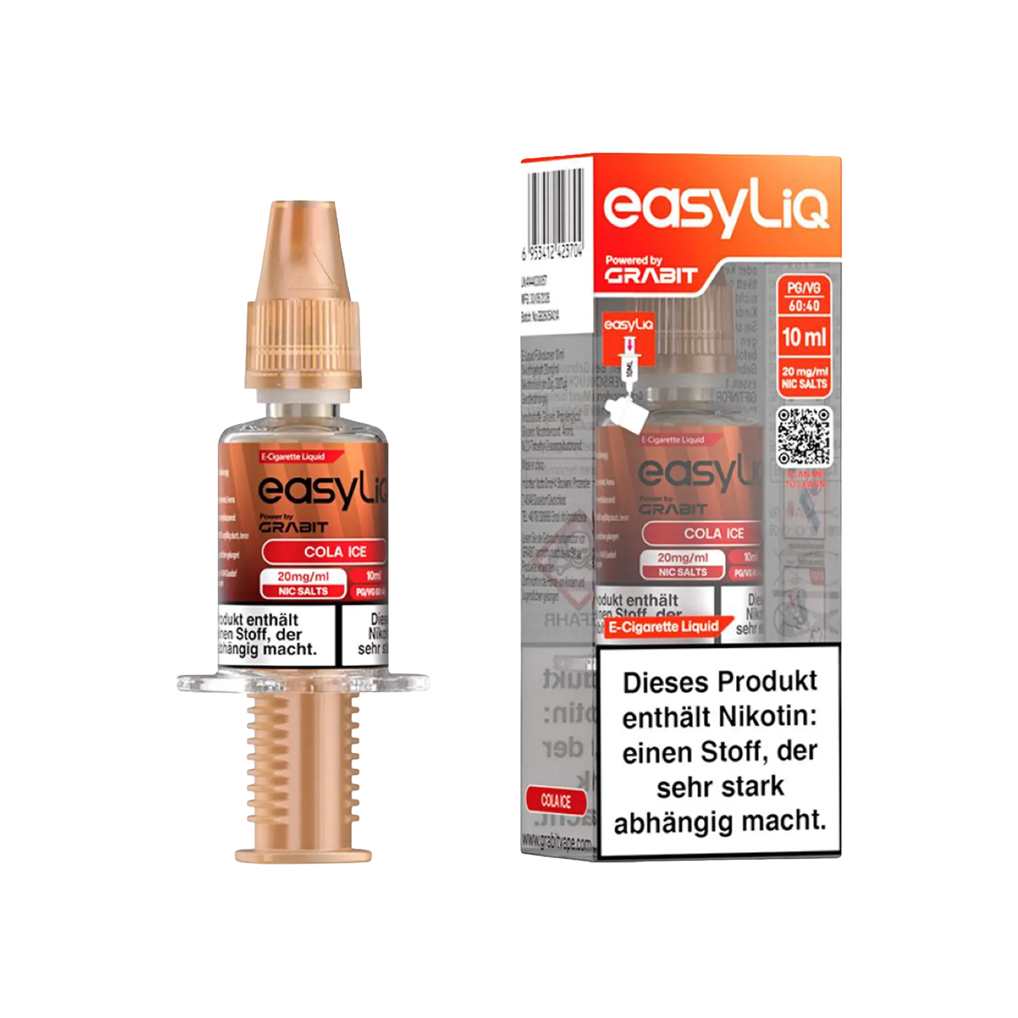 Grabit easyLiq Cola Ice 10 ml Nikotinsalz Liquid