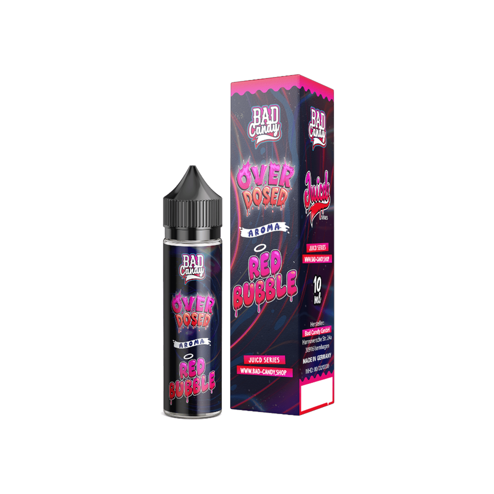 Bad Candy Juicd Overdosed Red Bubble 10 ml Aroma