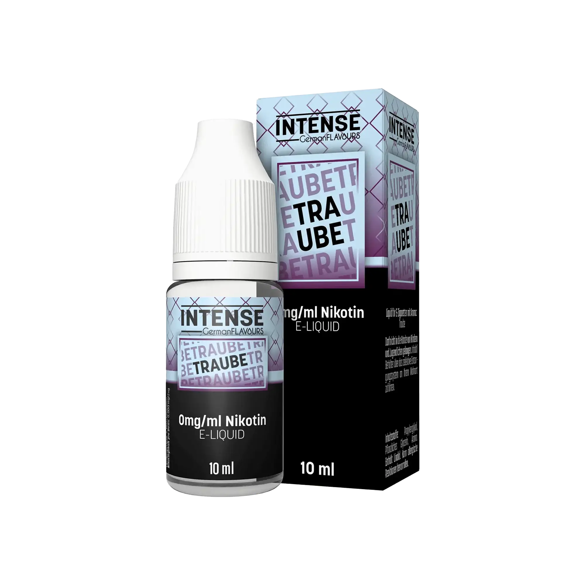Intense Traube 10 ml Nikotinsalz Liquid - 0 mg