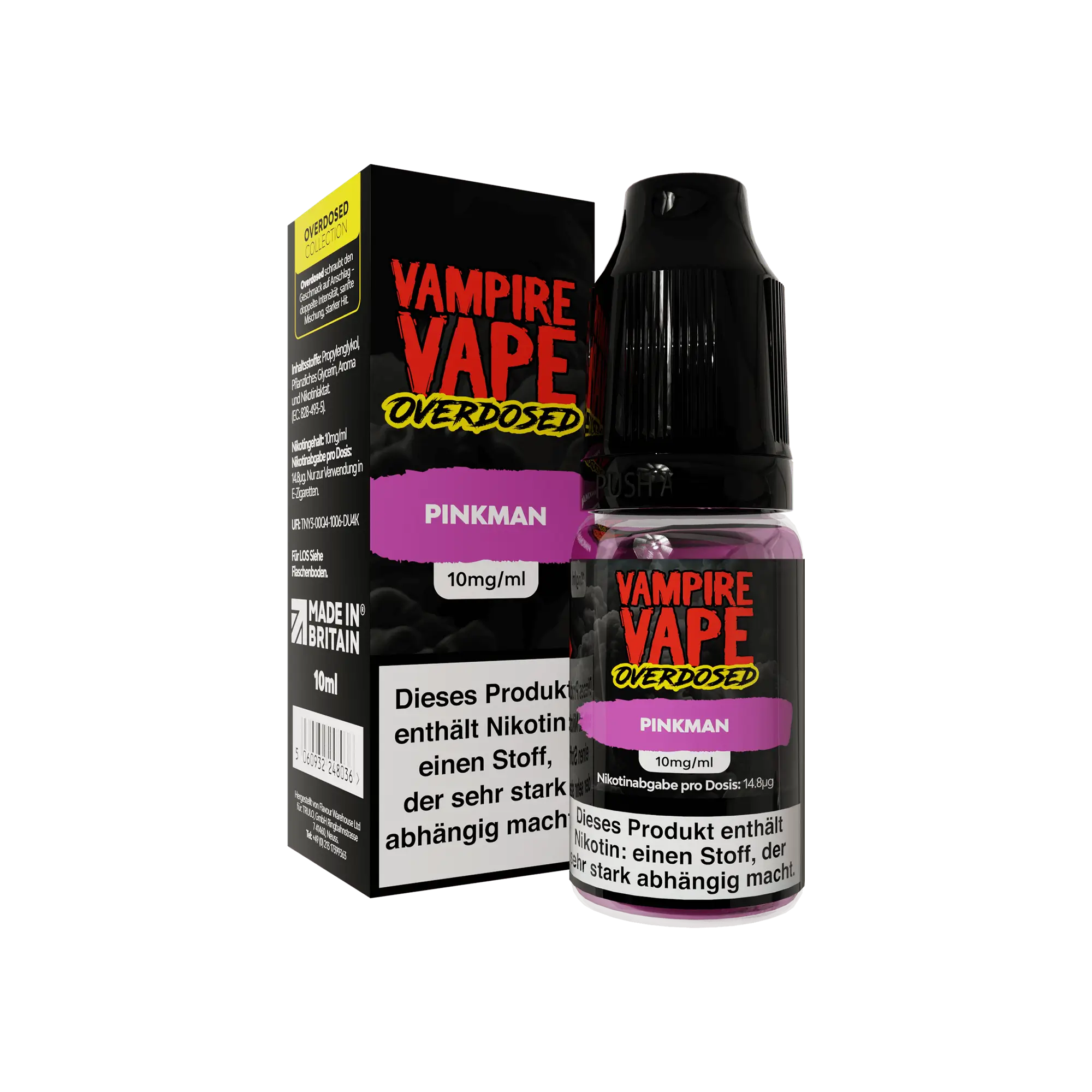 Vampire Vape Overdosed Pinkman 10 ml Nikotinsalz Liquid