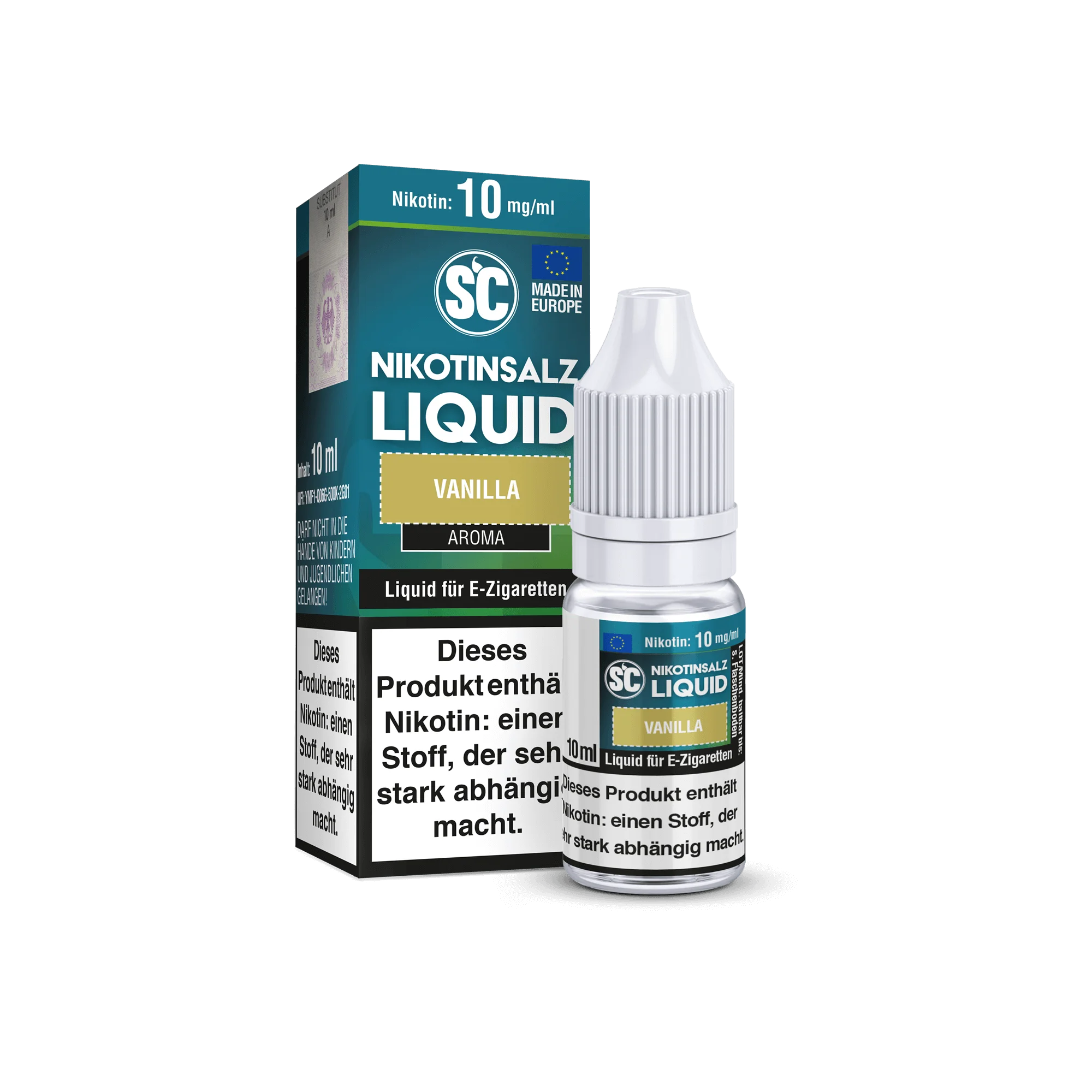 SC Vanilla 10 ml Nikotinsalz Liquid