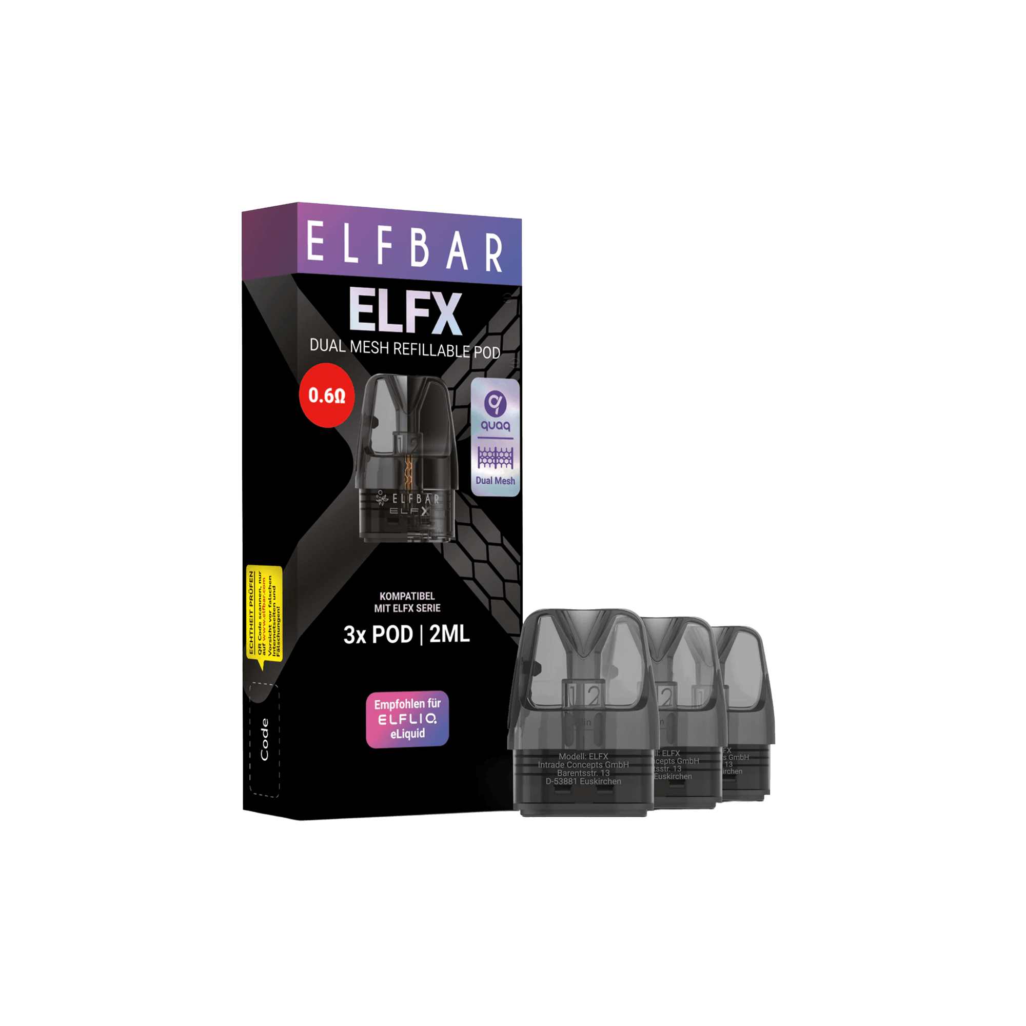 Elfbar ELFX Dual Mesh Pods