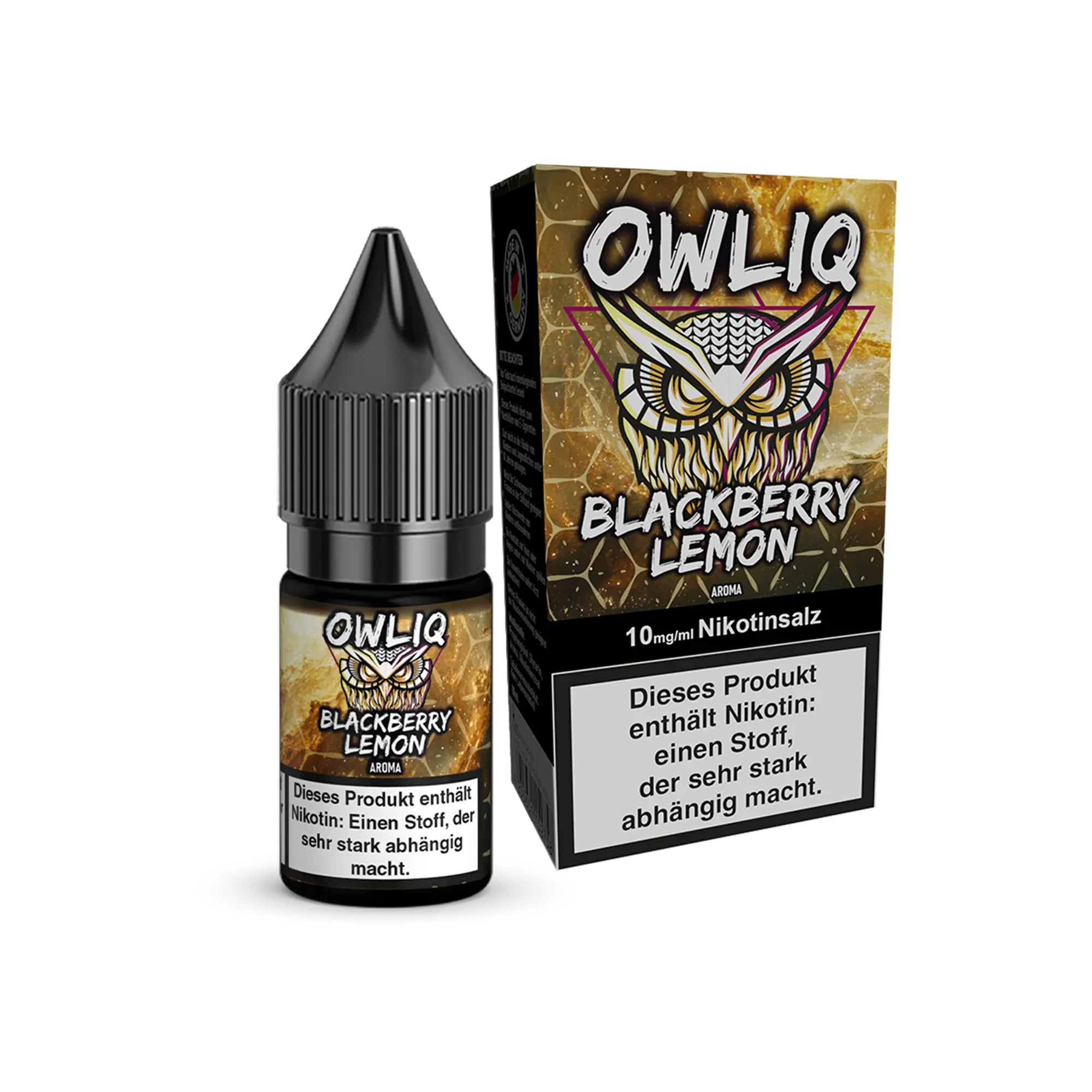 Owliq Blackberry Lemon 10 ml Nikotinsalz Liquid