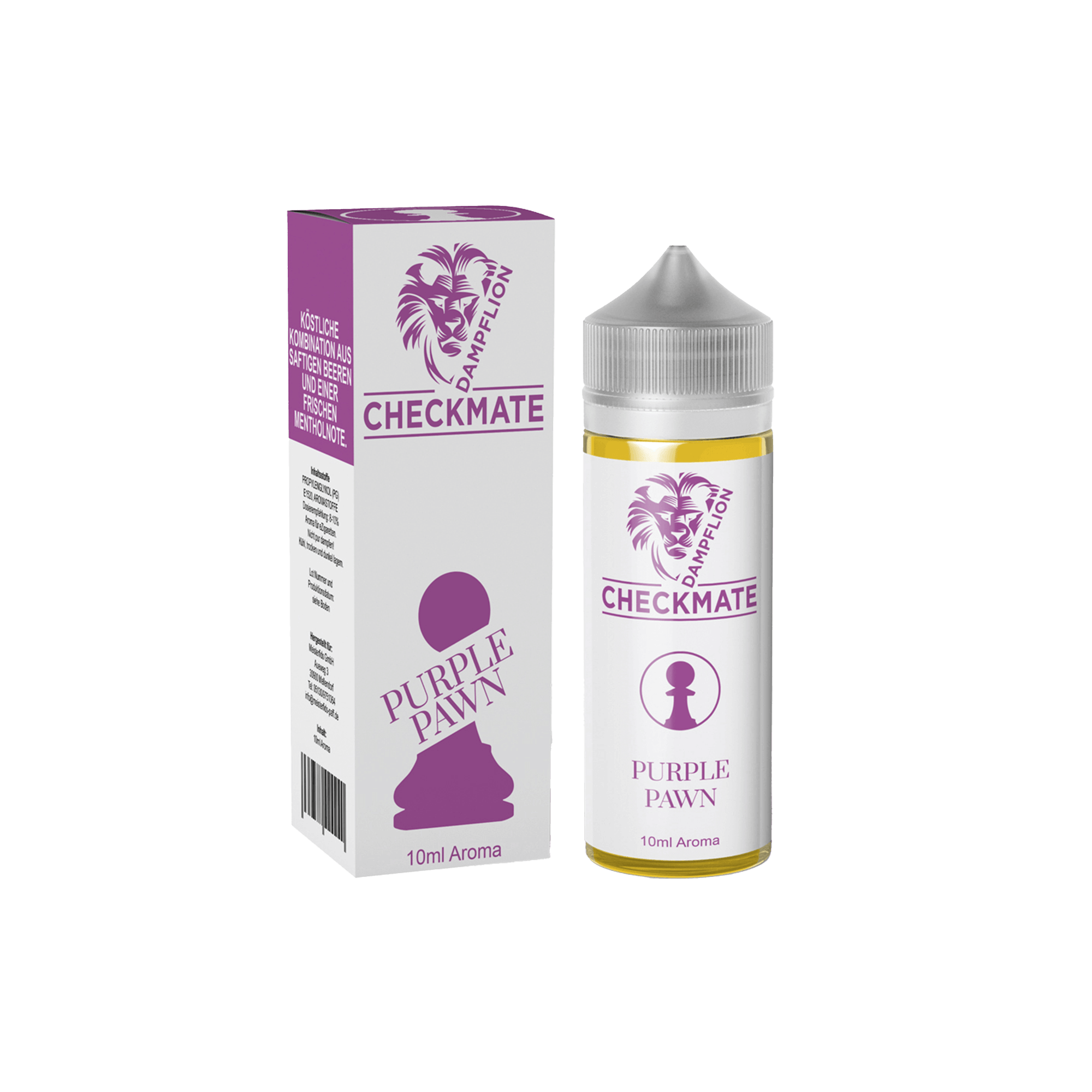 Dampflion Checkmate Purple Pawn 10 ml Aroma