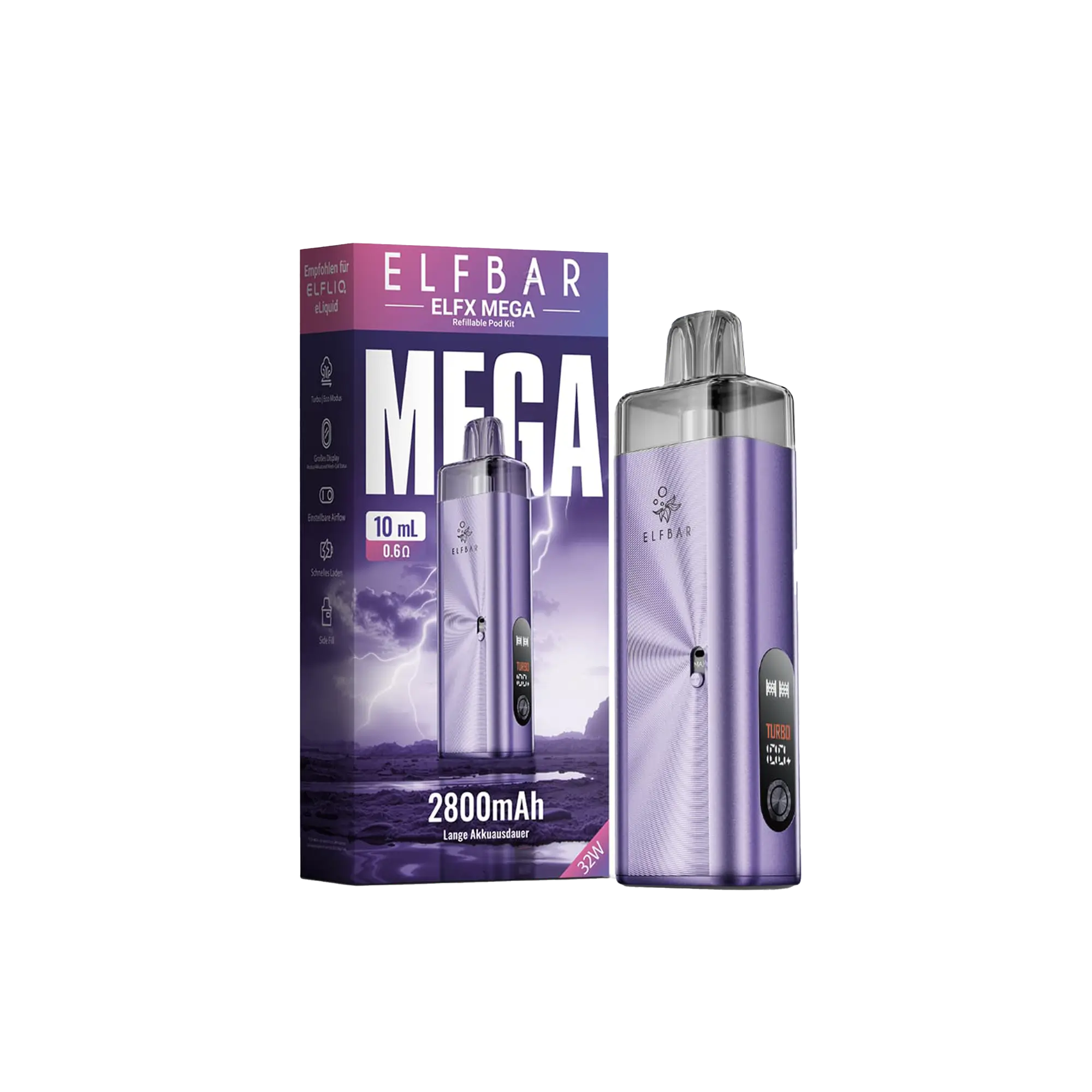 Elfbar ELFX Mega 2800 mAh Pod Kit