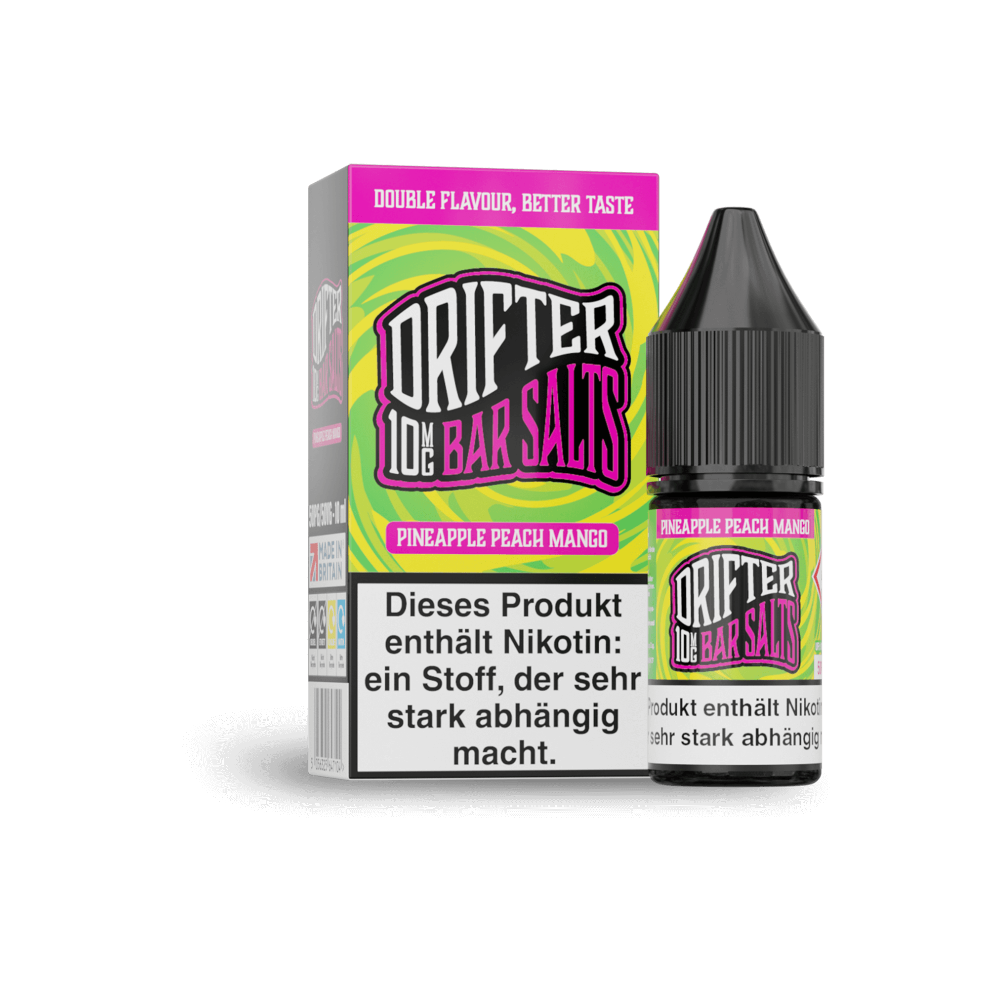 Drifter Bar Salts Mango Ice 10 ml NicSalt Liquid