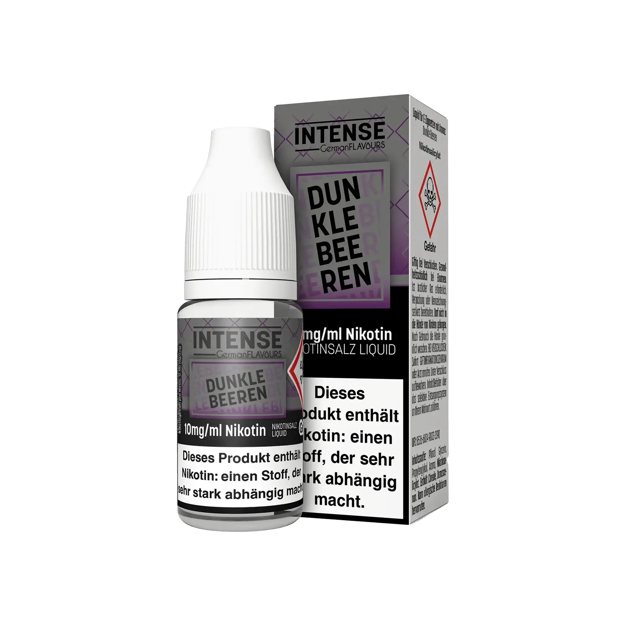 Intense Dunkle Beeren 10 ml Nikotinsalz Liquid