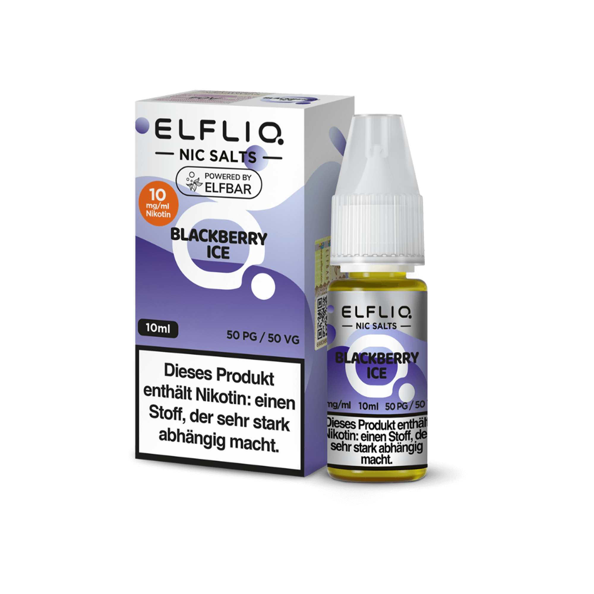 Elfliq Blackberry Ice 10 ml Nikotinsalz Liquid
