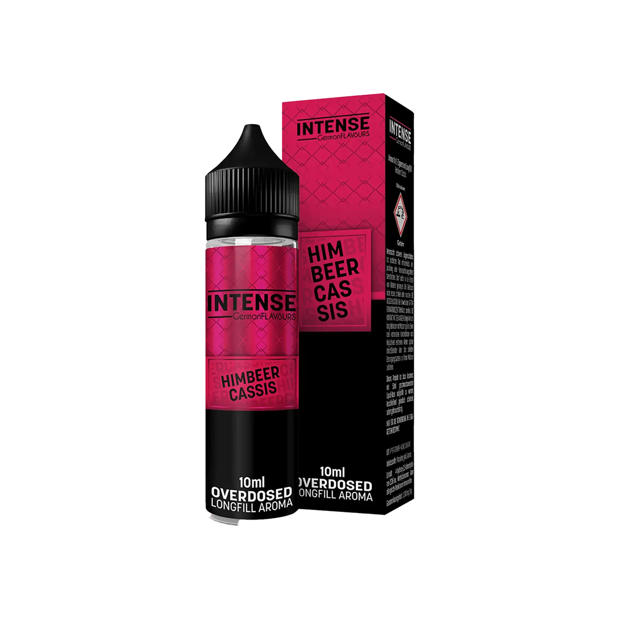 Intense Himbeer Cassis 10 ml Longfill Aroma