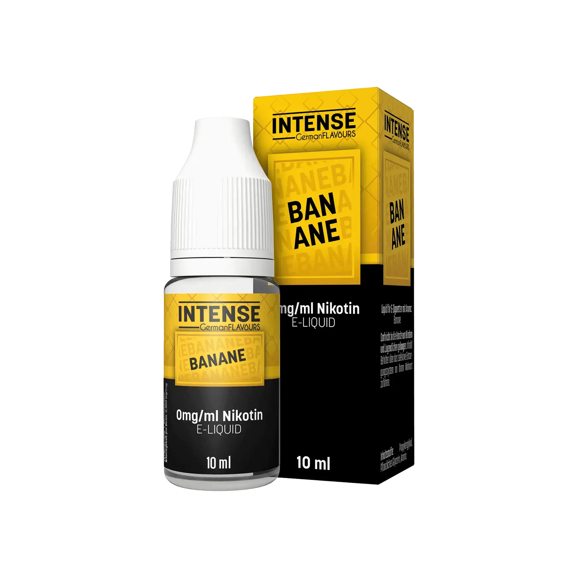 Intense Banane 10 ml Nikotinsalz Liquid - 0 mg