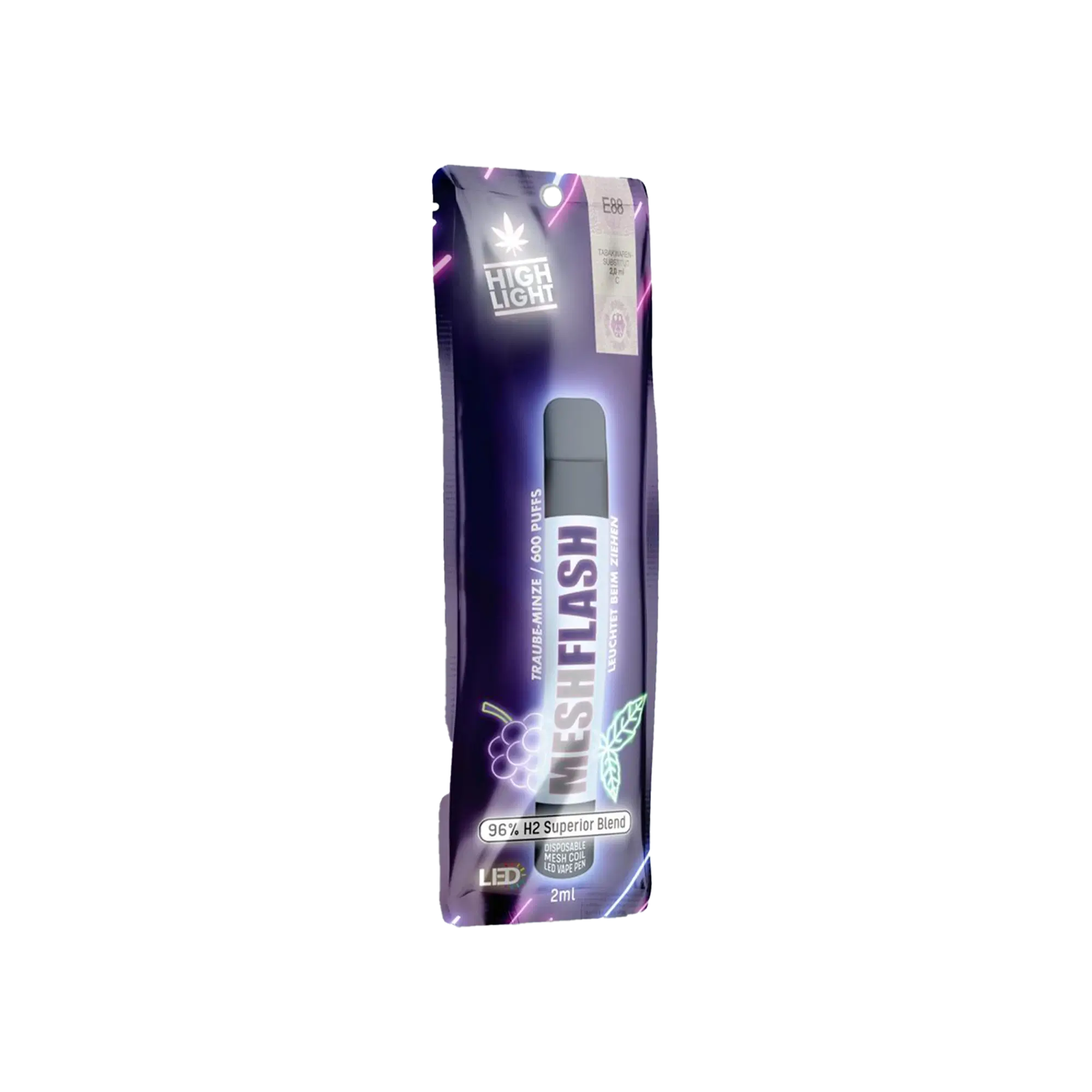 Highlight Meshflash H2 Superior Blend Traube-Minze