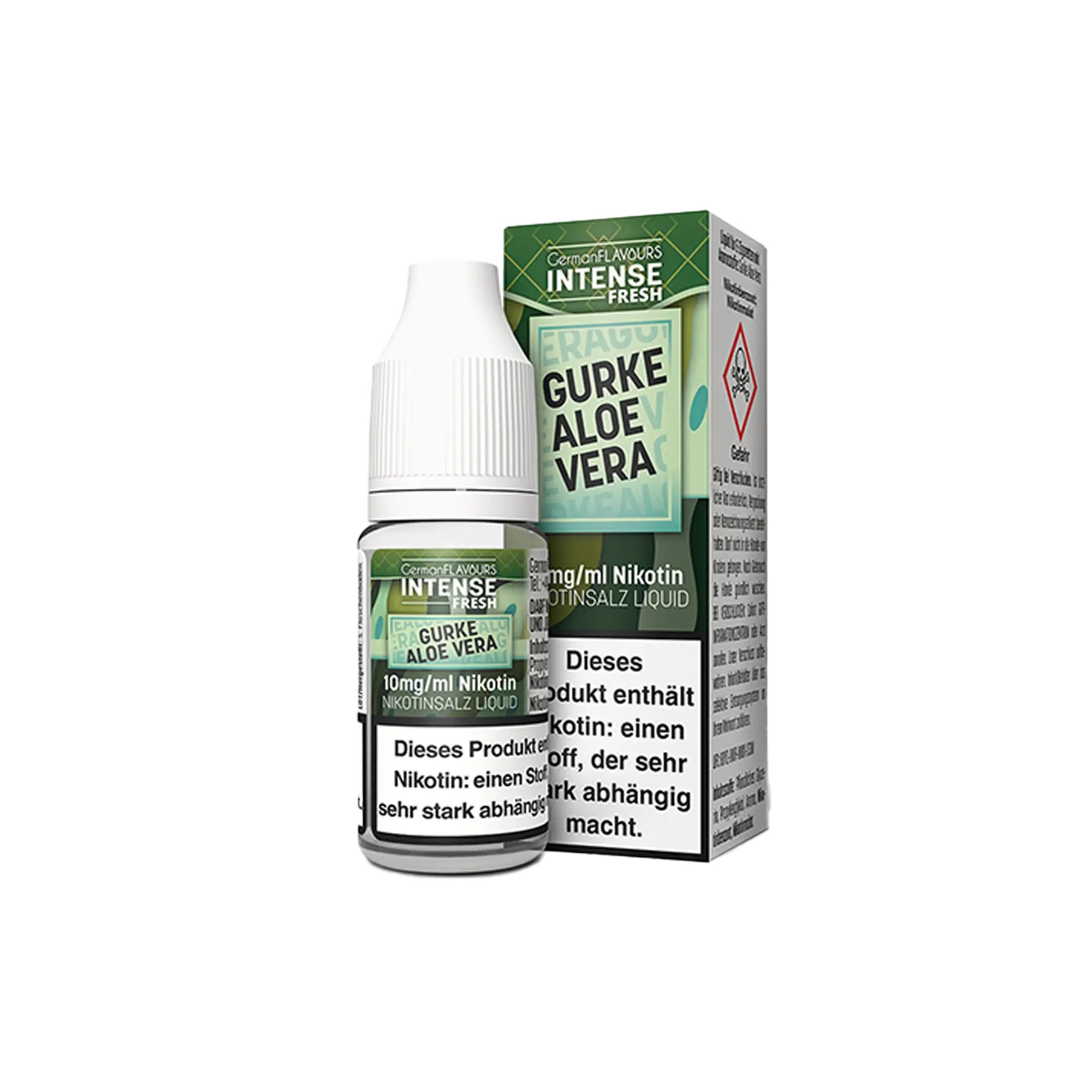 Intense Fresh Gurke Aloe Vera 10 ml Nikotinsalz Liquid