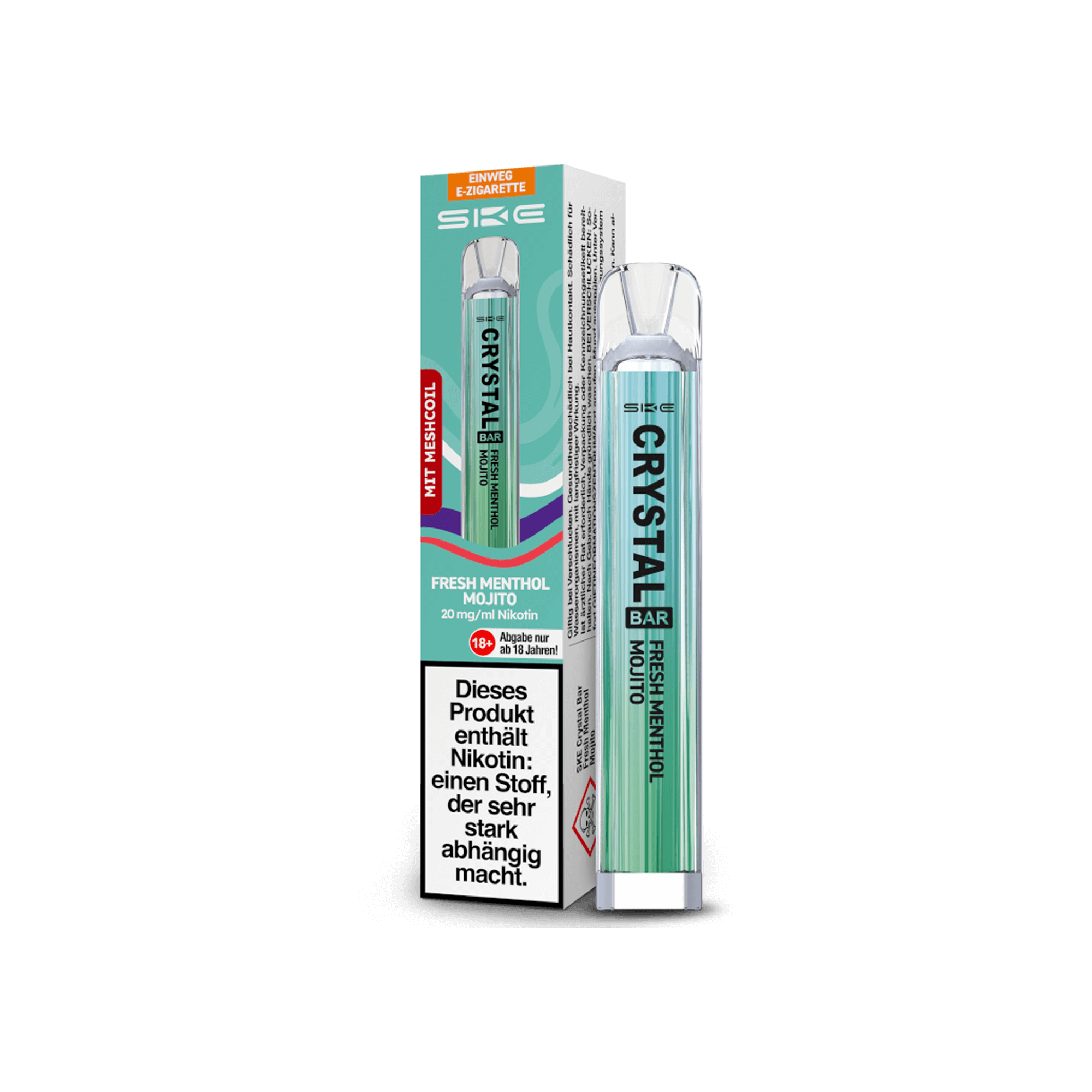 SKE Crystal Bar Fresh Menthol Mojito 20 mg