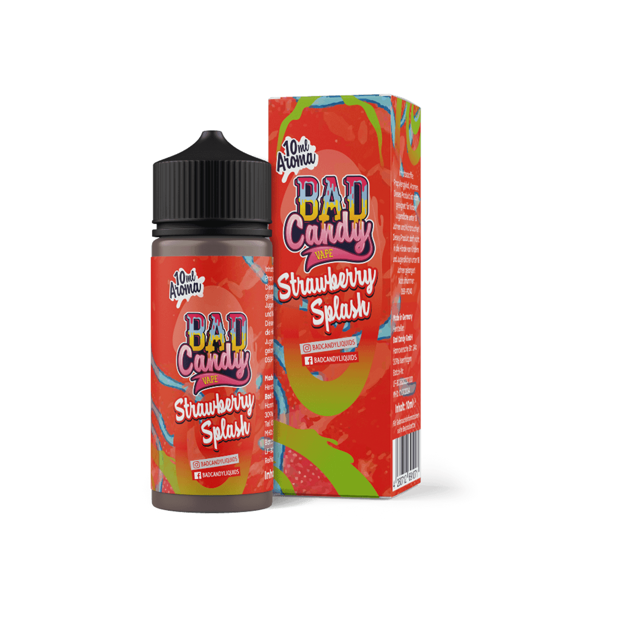 Bad Candy Strawberry Splash 10 ml Aroma