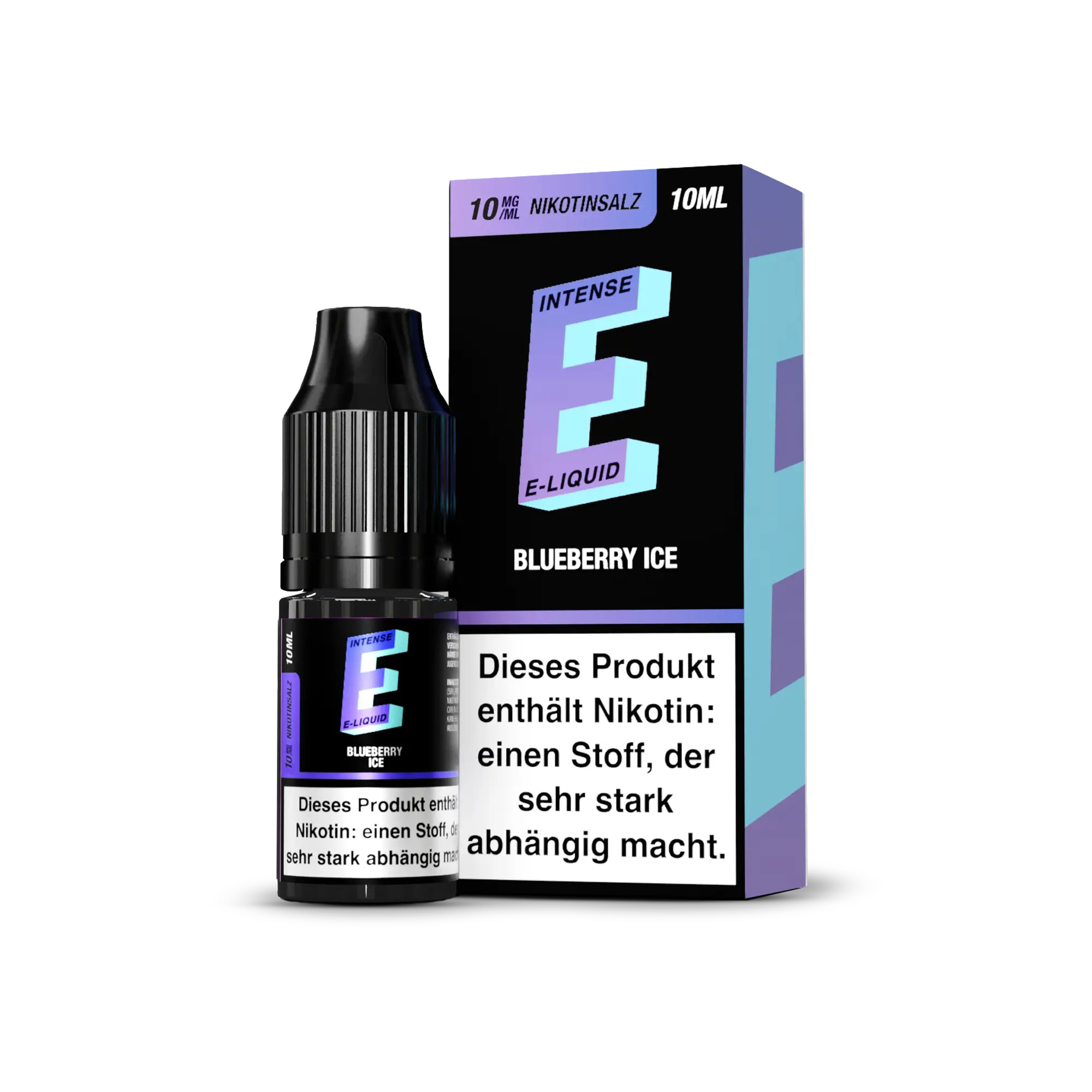 E Intense Blueberry Ice 10 ml Nikotinsalz Liquid