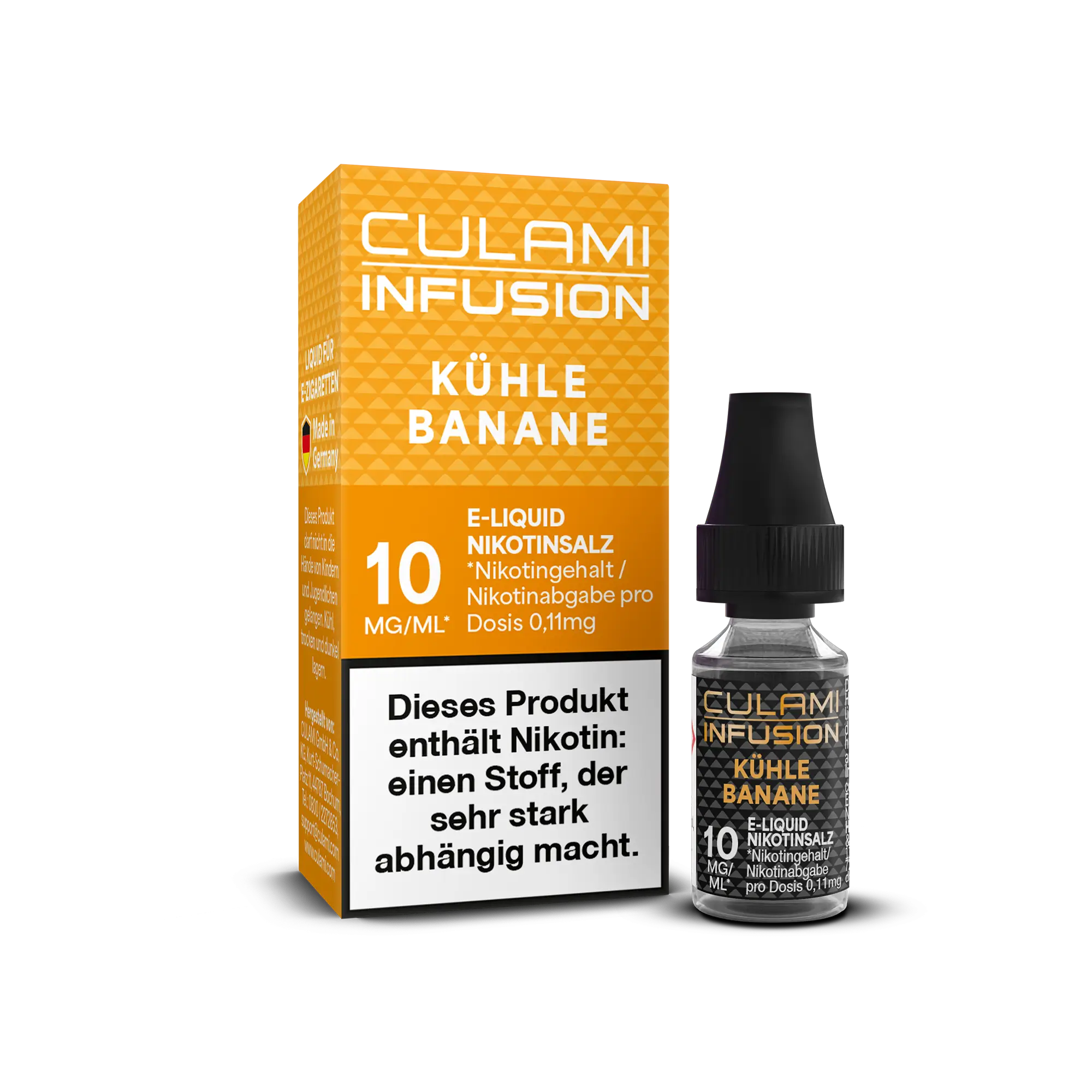 Culami Infusion Kühle Banane 10 ml Nikotinsalz Liquid