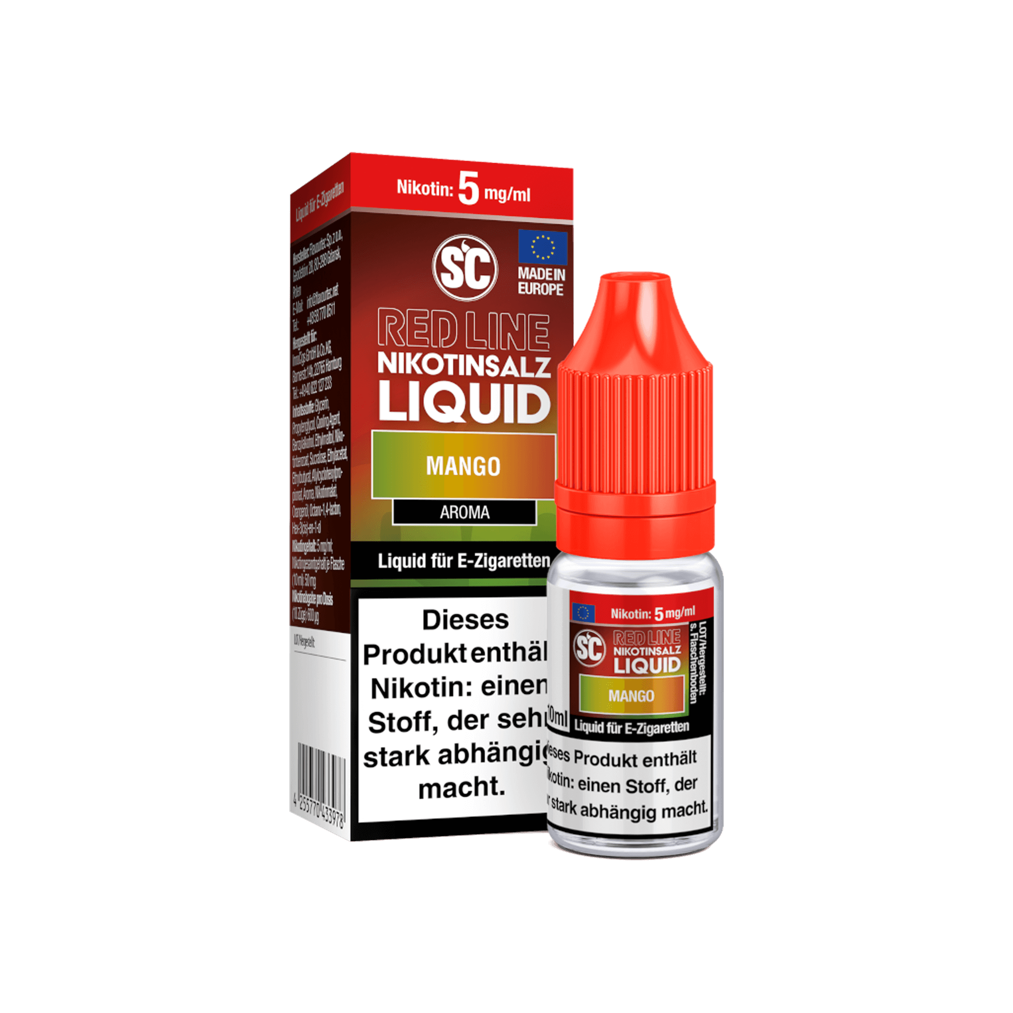 SC Red Line Mango 10 ml NicSalt Liquid