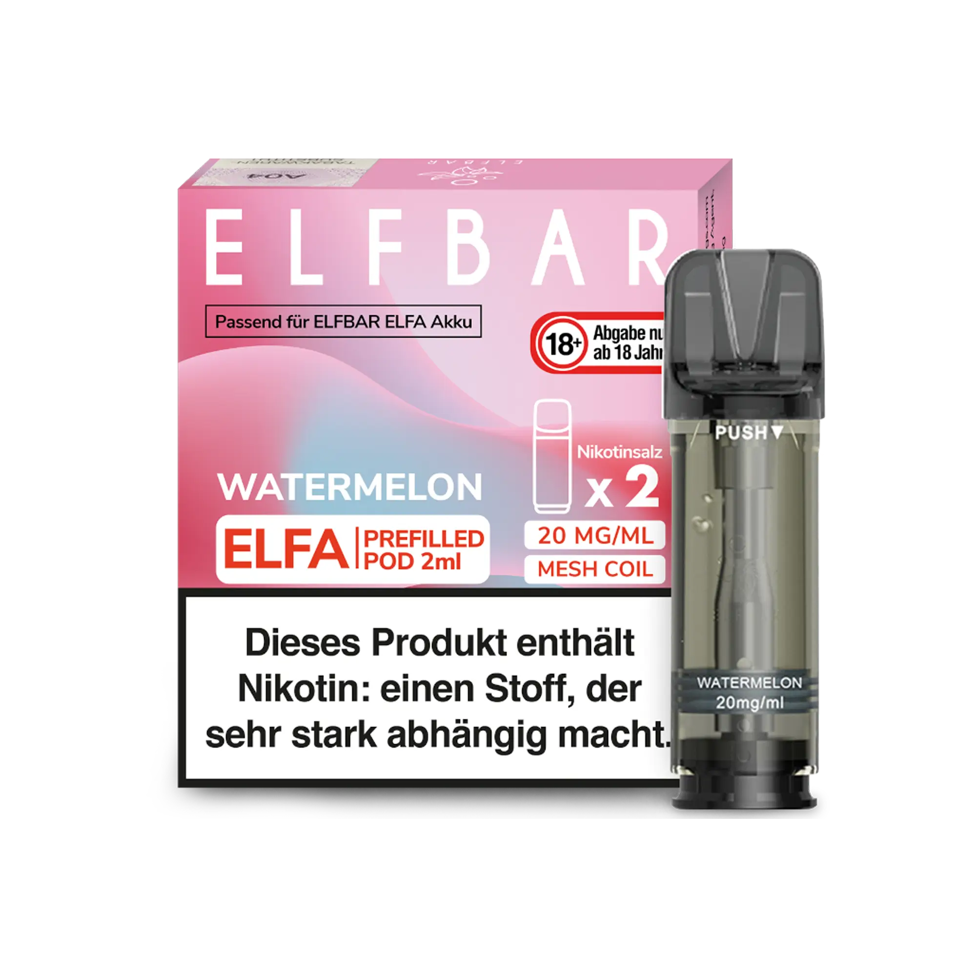 Elfbar Elfa Pods Watermelon 2er Pack 20 mg