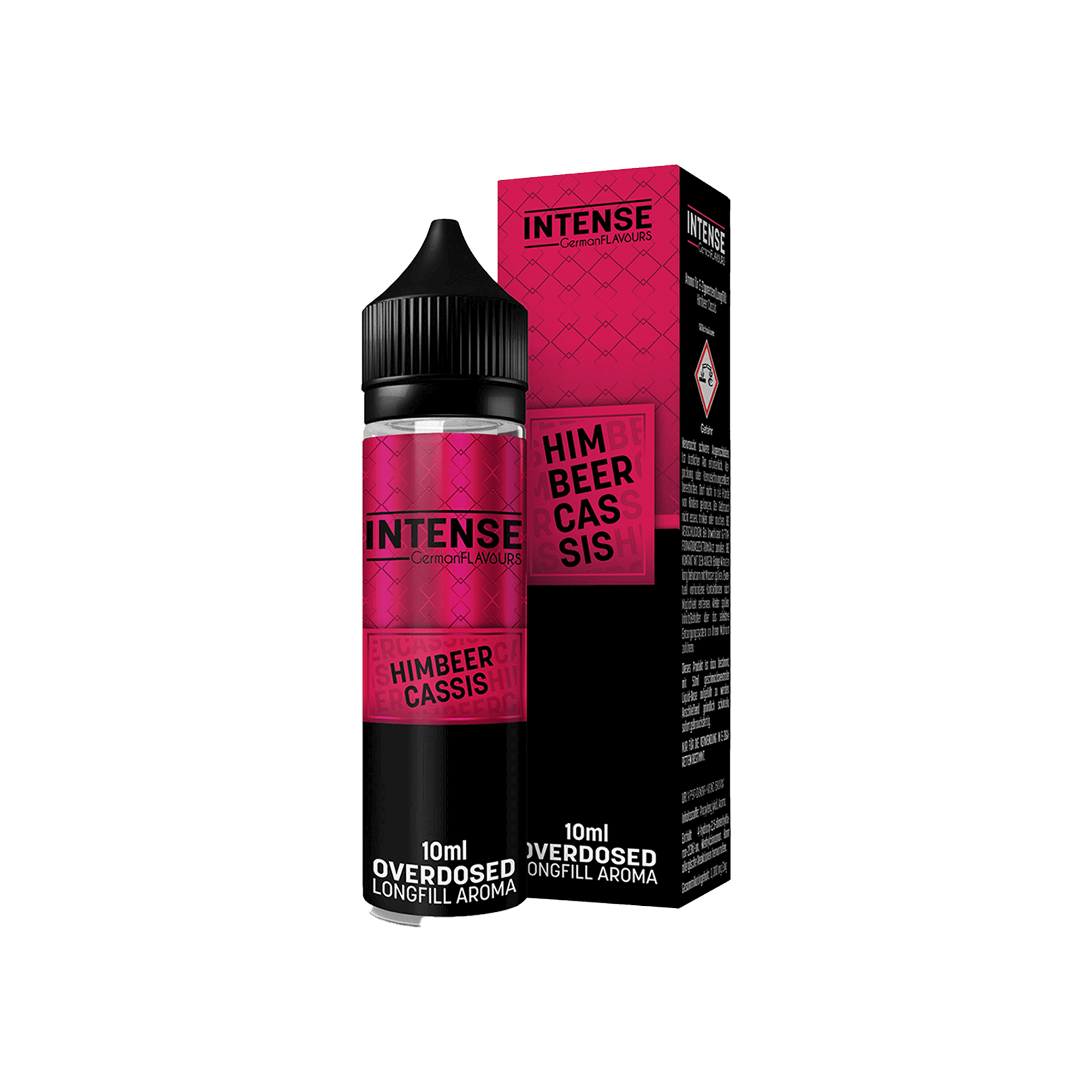 Intense Himbeer Cassis 10 ml Longfill Aroma
