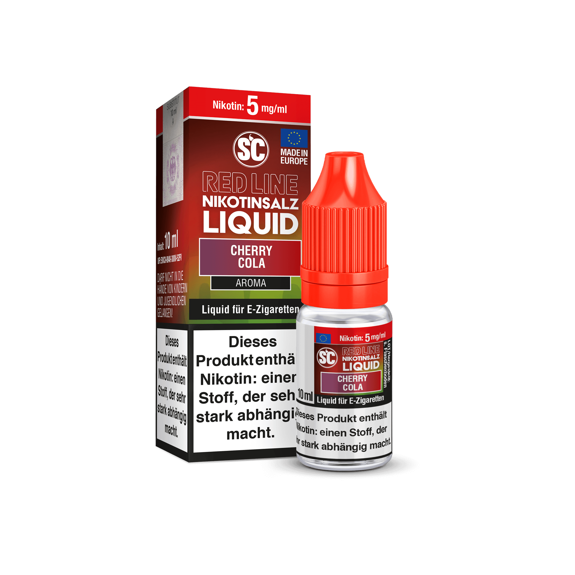 SC Red Line Cherry Cola 10 ml NicSalt Liquid