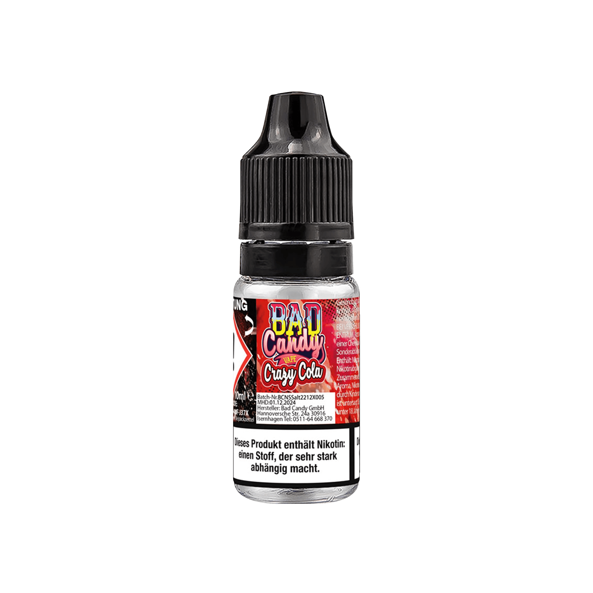 Bad Candy Crazy Cola 10 ml NicSalt Liquid 10 mg