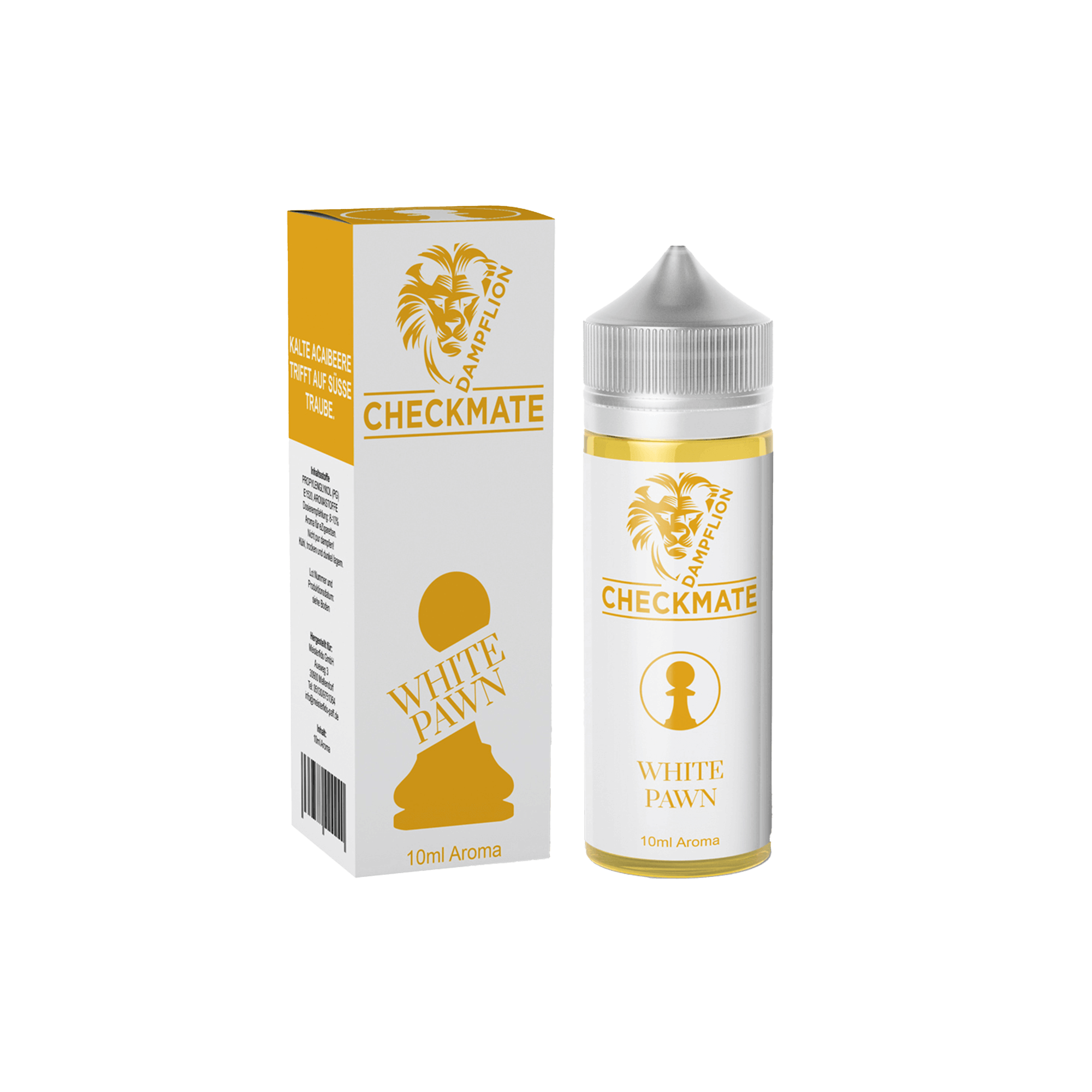 Dampflion Checkmate White Pawn 10 ml Aroma