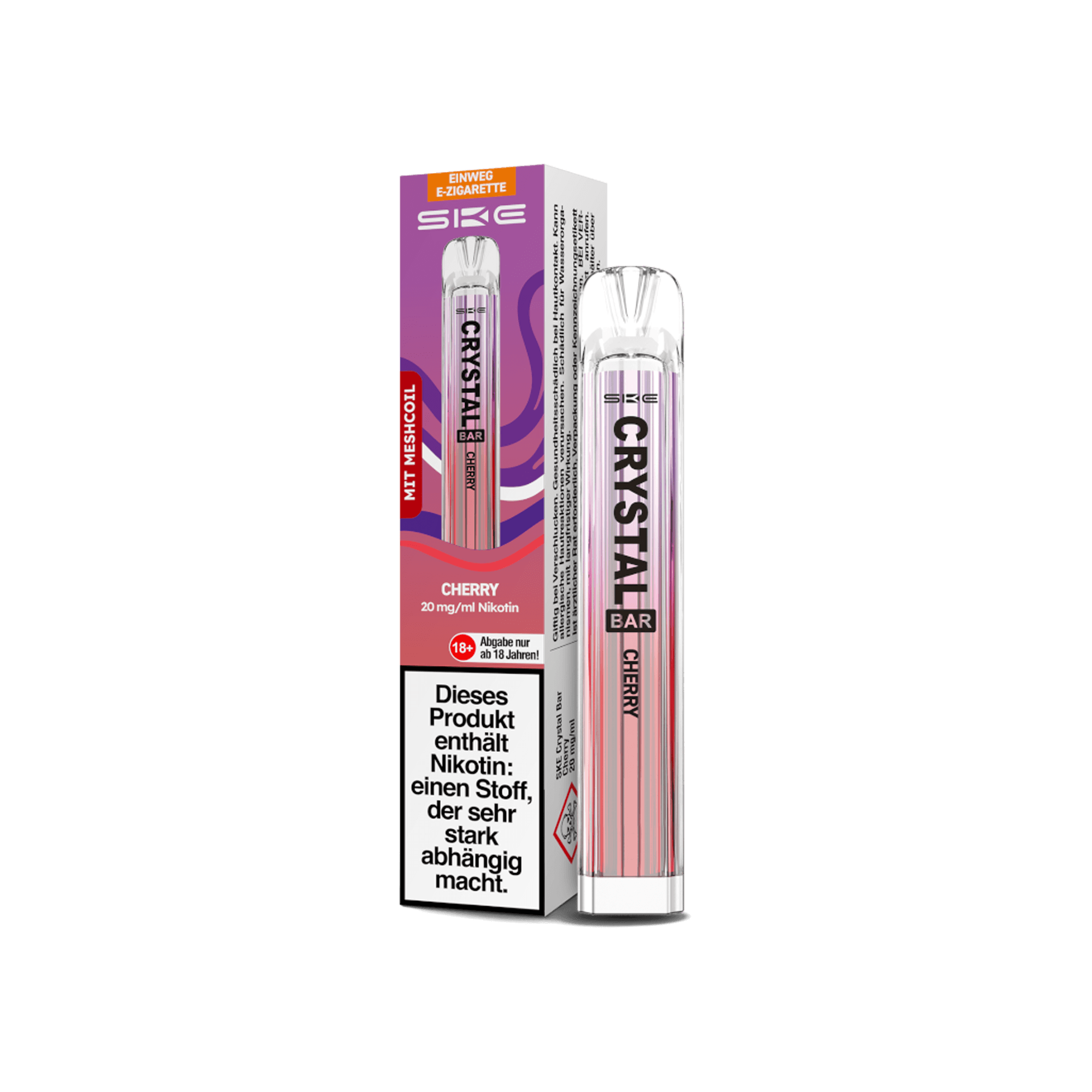 SKE Crystal Bar Cherry 20 mg