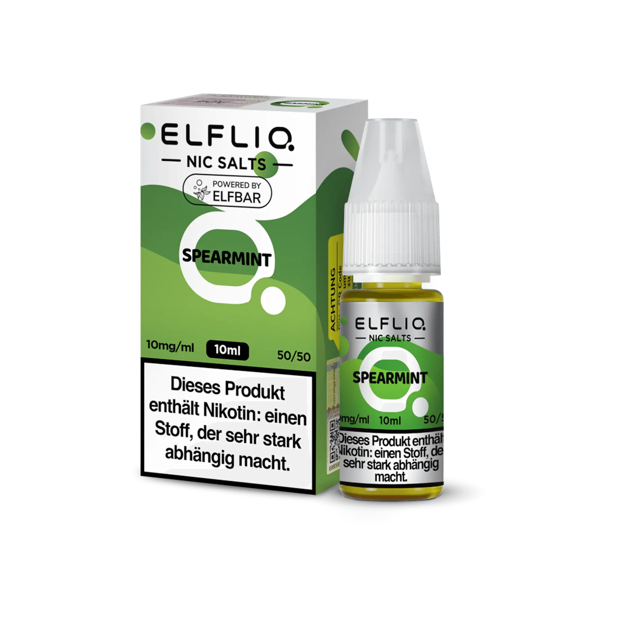 Elfliq Spearmint 10 ml Nikotinsalz Liquid