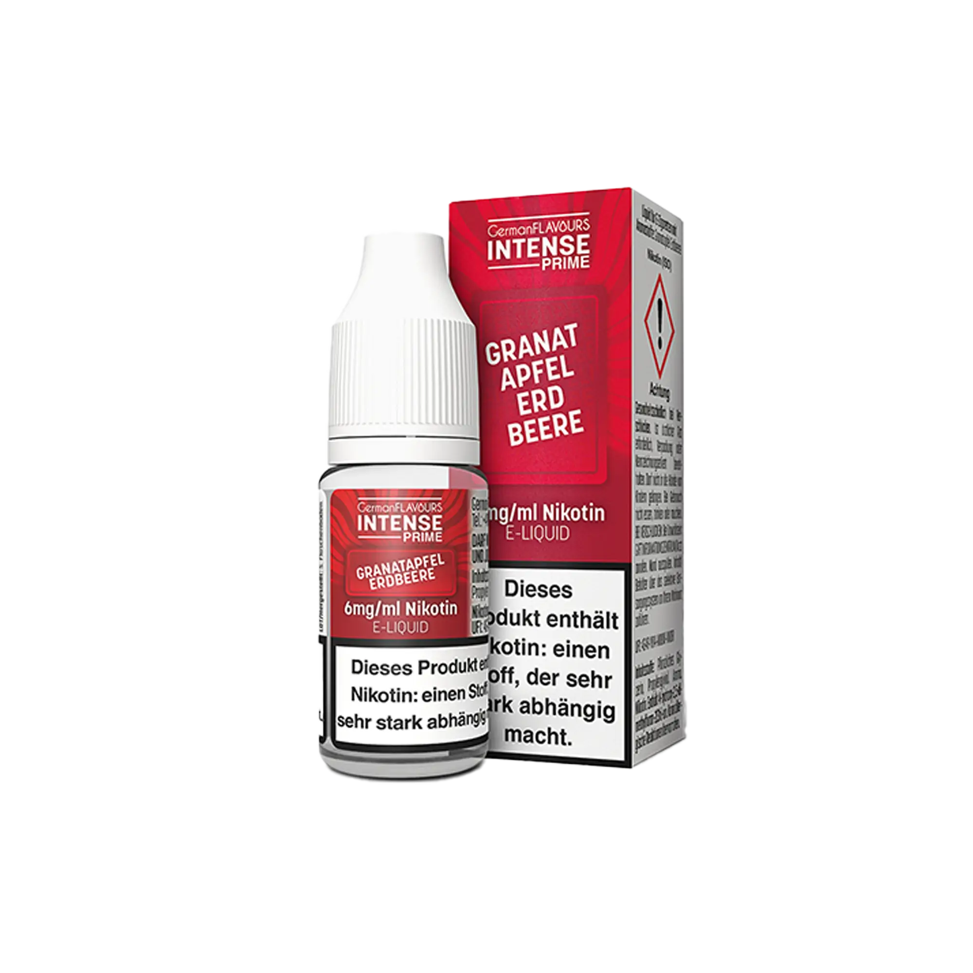 Intense Prime Granatapfel Erdbeere 10 ml Liquid