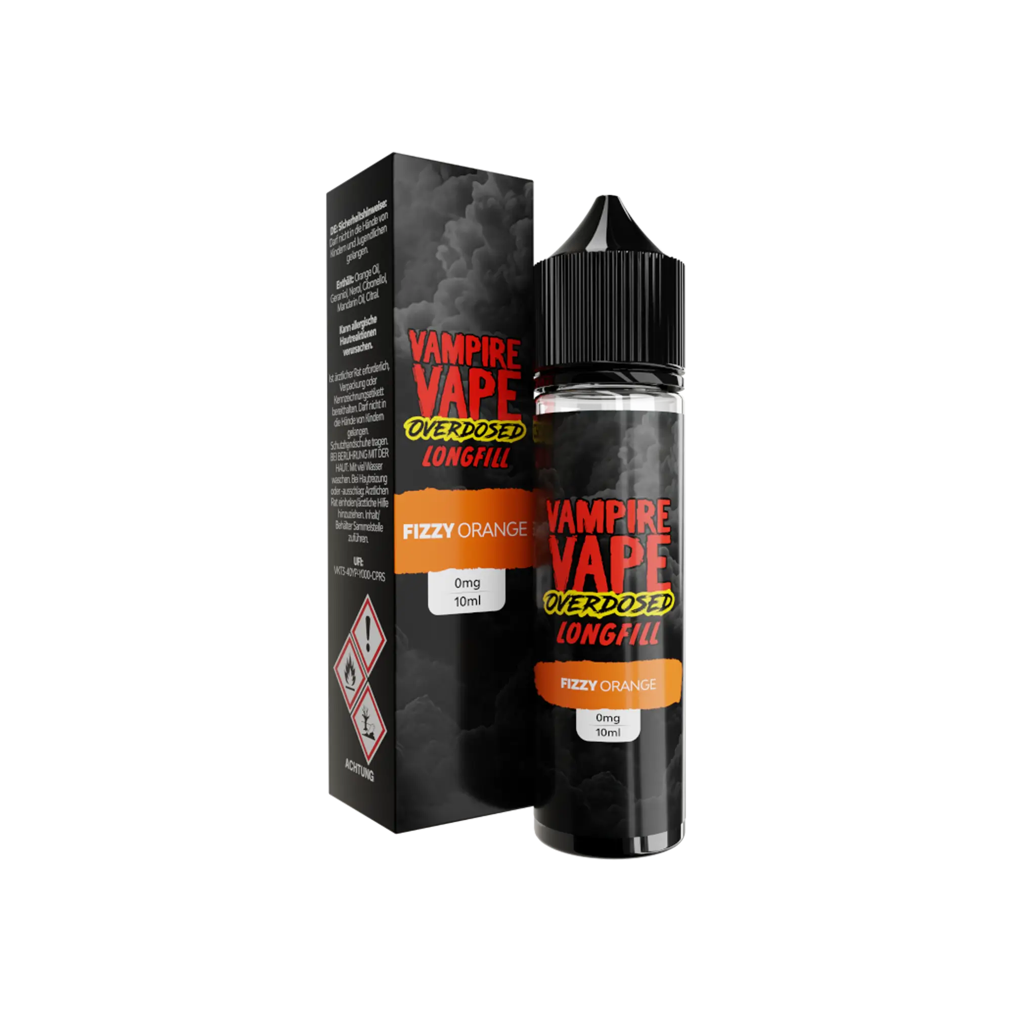 Vampire Vape Overdosed Fizzy Orange 10 ml Longfill
