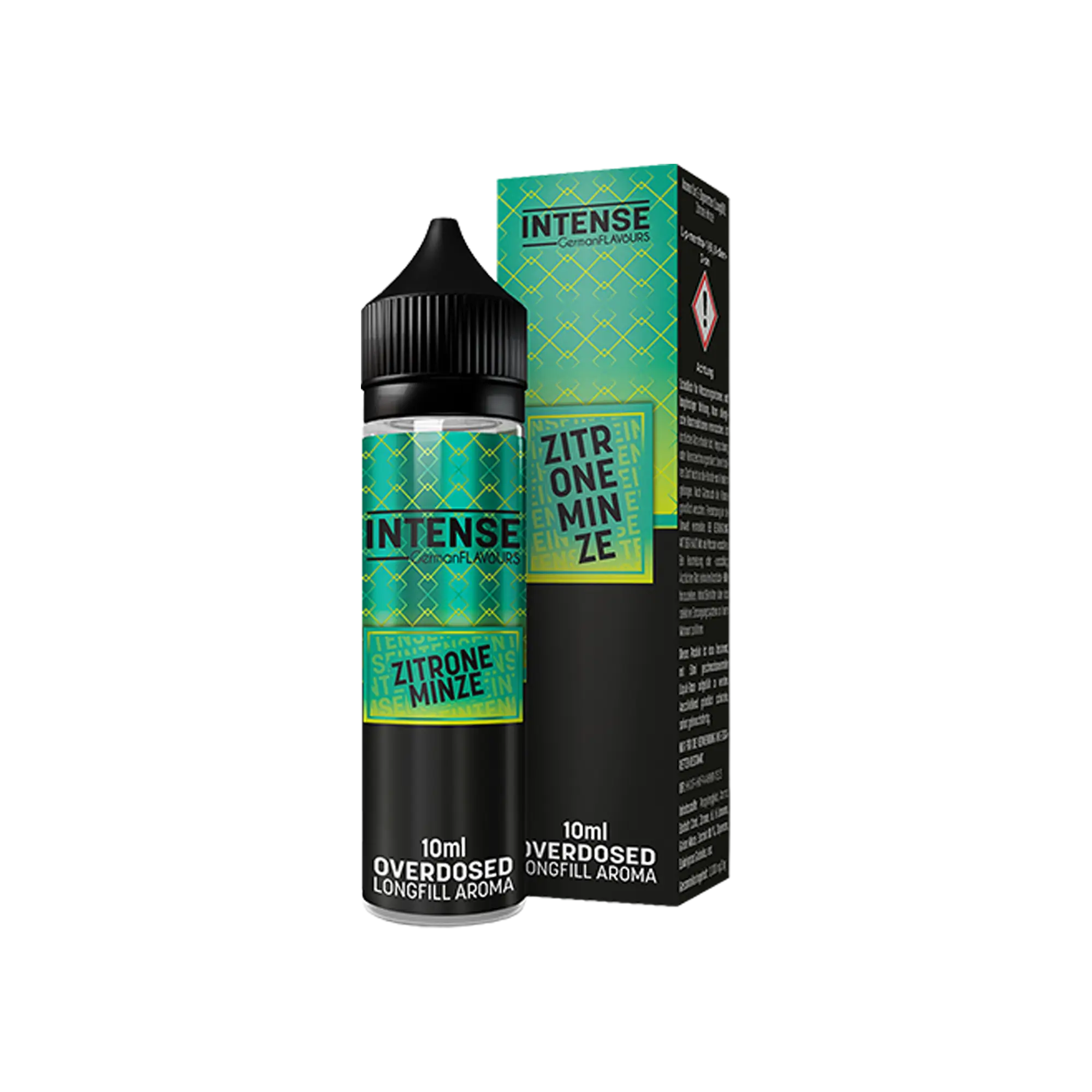 Intense Zitrone Minze 10 ml Longfill Aroma