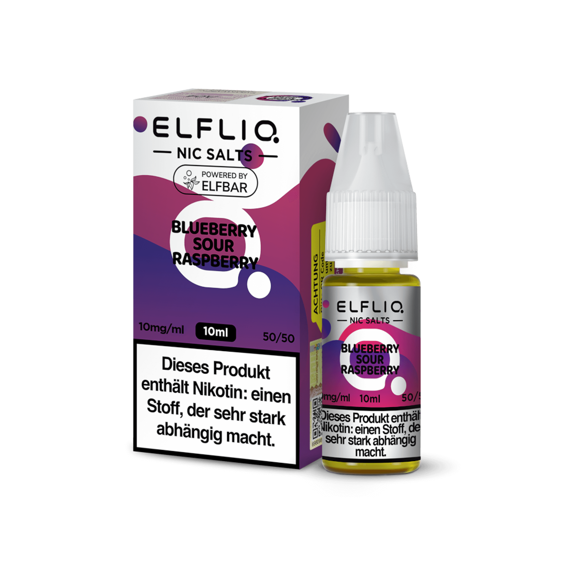 Elfliq Blueberry Sour Raspberry 10 ml Nikotinsalz Liquid