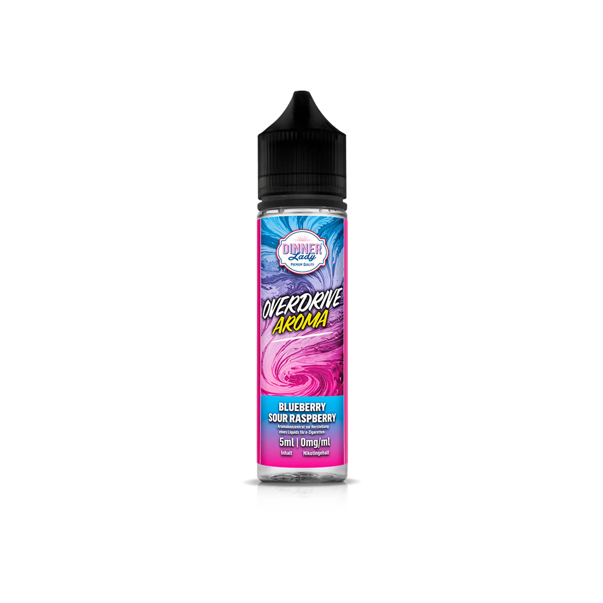 Dinner Lady Overdrive Blueberry Sour Raspberry 5 ml Longfill Aroma