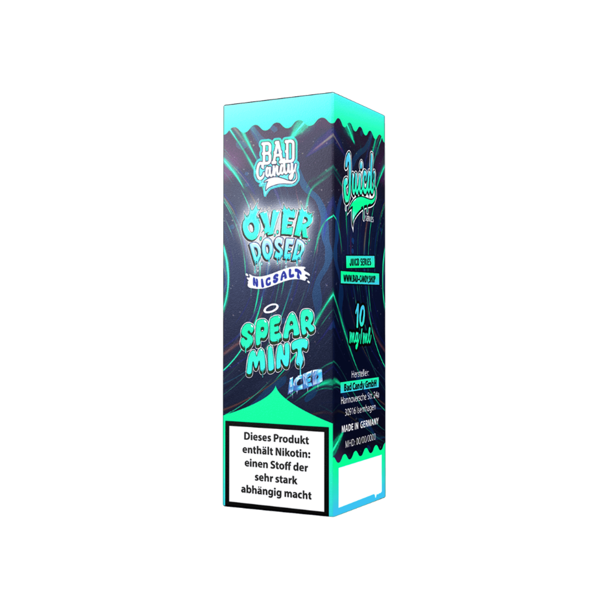 Bad Candy Juicd Spearmint 10 ml NicSalt Liquid 10 mg