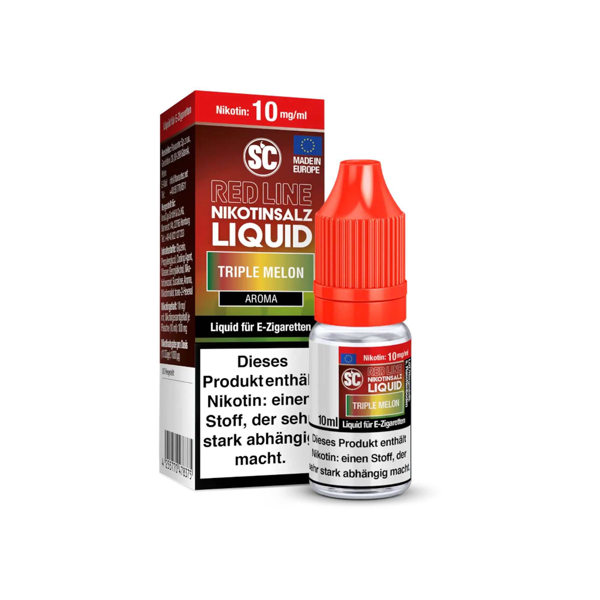 SC Red Line Triple Melon 10 ml Nikotinsalz Liquid