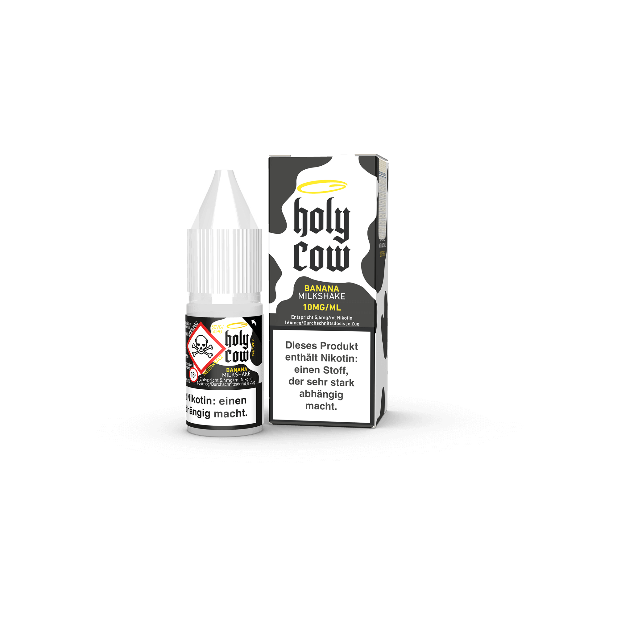 Holy Cow Banana Milkshake 10 ml NicSalt Liquid