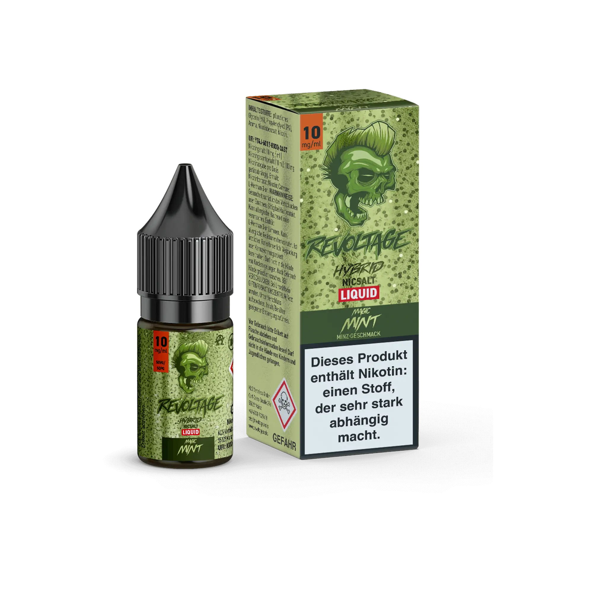 Revoltage Magic Mint 10 ml Hybrid Nikotinsalz Liquid