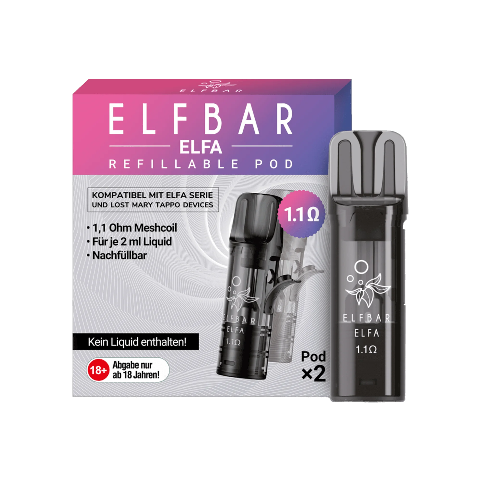 Elfbar Elfa 1,1 Ω Pods