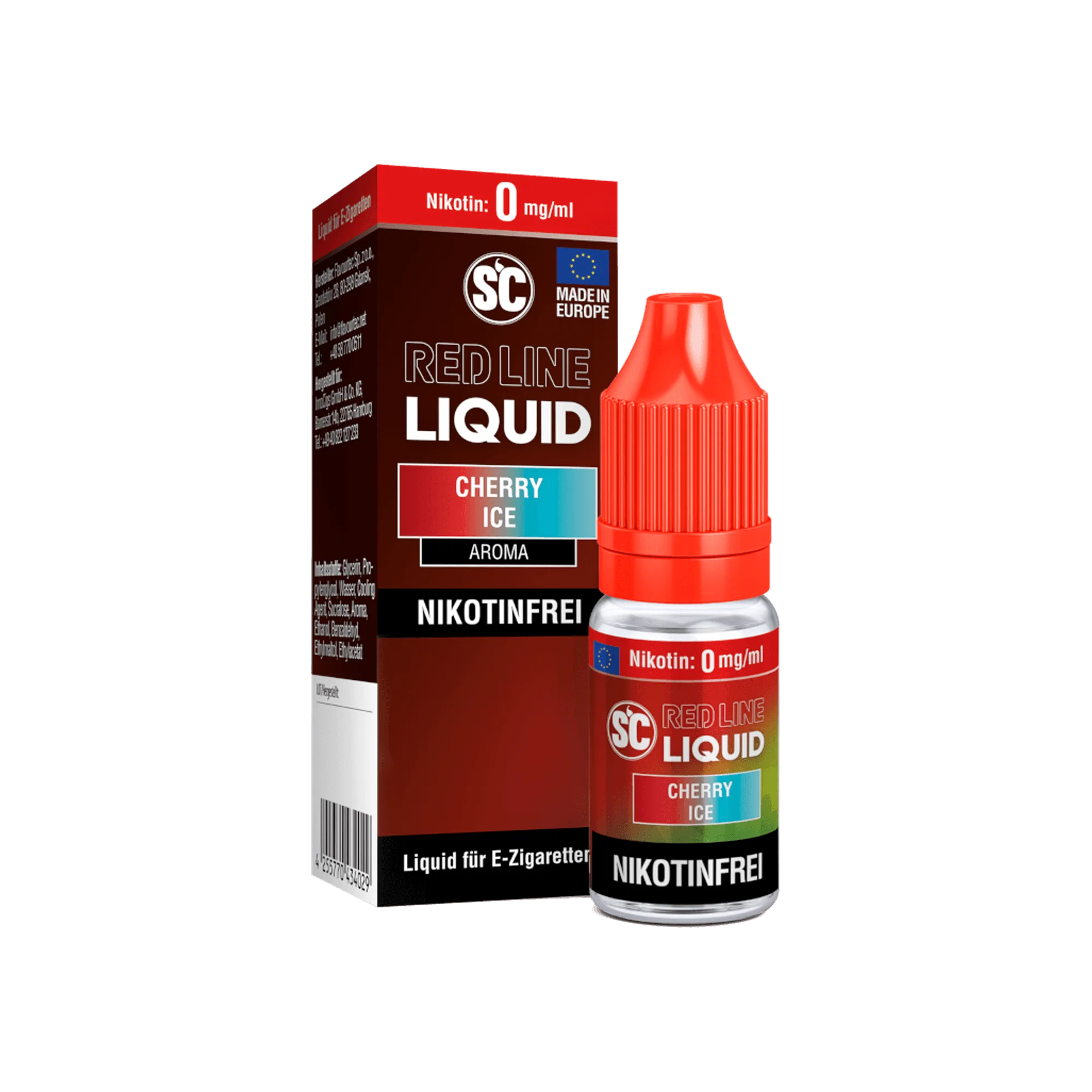 SC Red Line Cherry Ice 10 ml Nikotinsalz Liquid