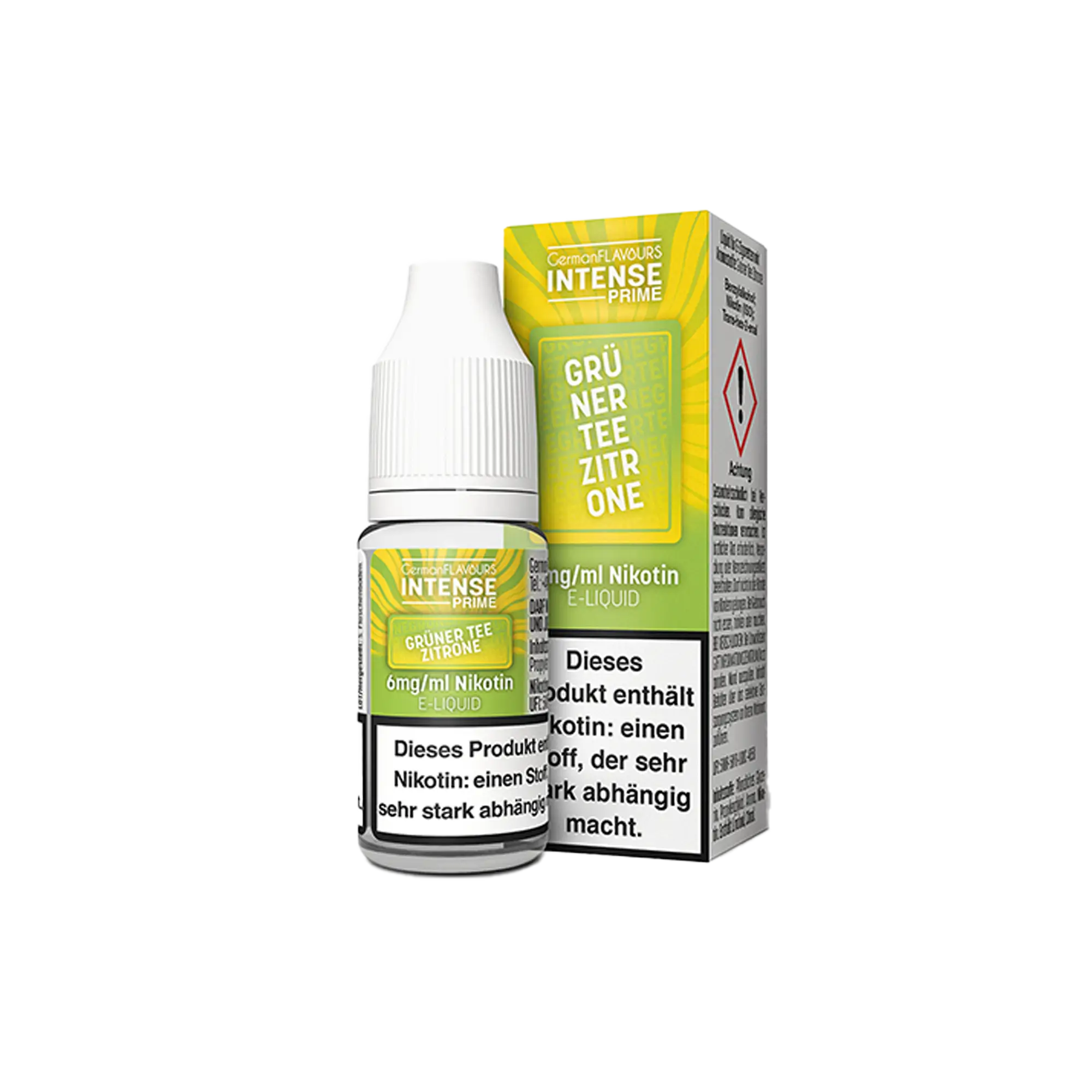 Intense Prime Grüner Tee Zitrone 10 ml Liquid
