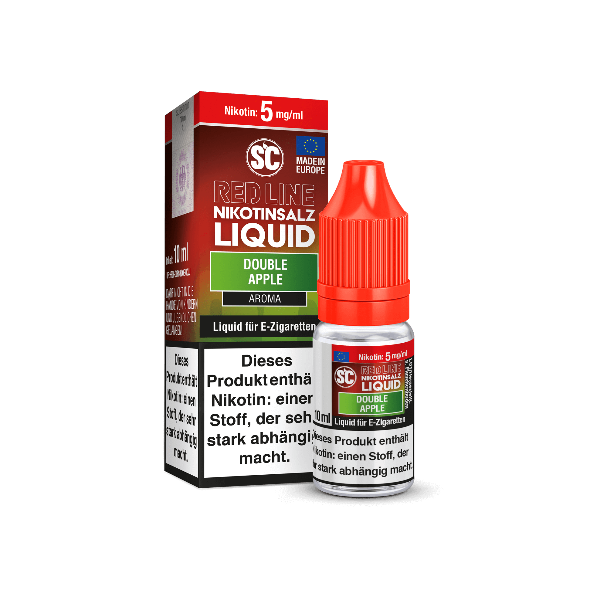 SC Red Line Double Apple 10 ml NicSalt Liquid