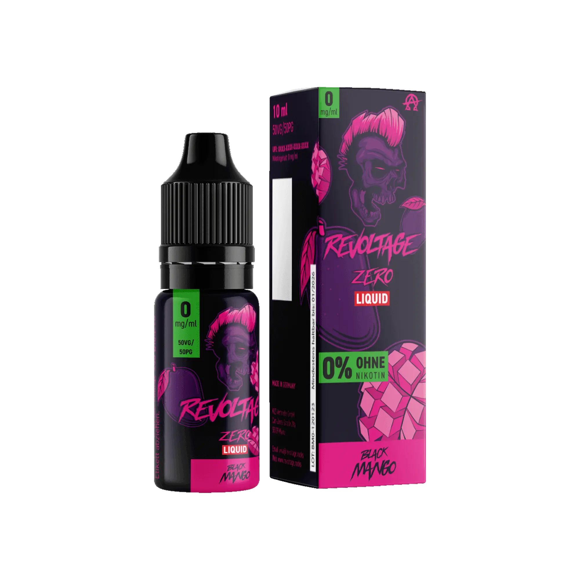 Revoltage Black Mango 10 ml Hybrid Nikotinsalz Liquid
