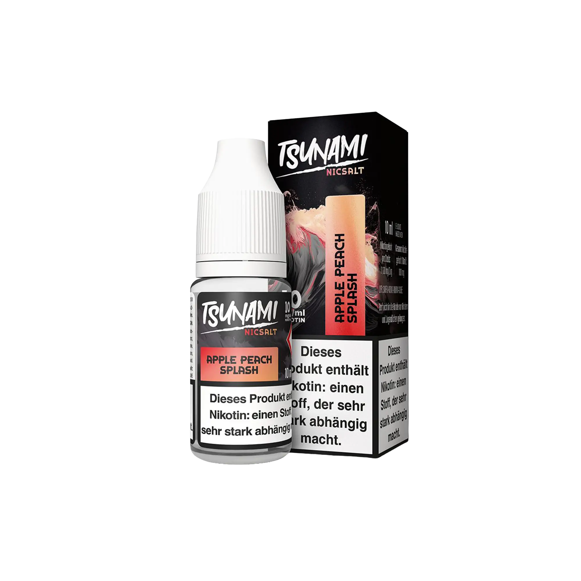 Tsunami Apple Peach Splash 10 ml Nikotinsalz Liquid