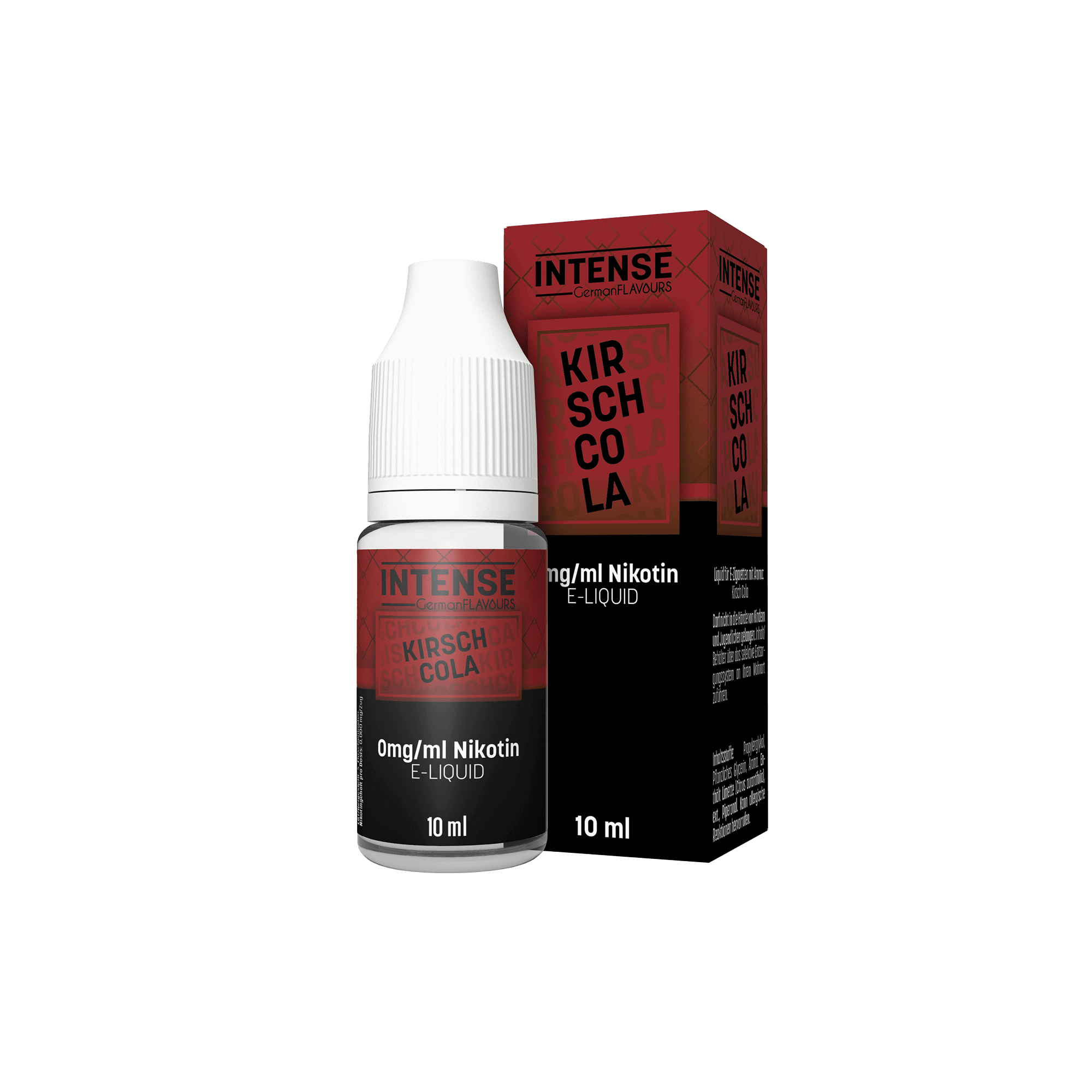 Intense Kirsch Cola 10 ml Nikotinsalz Liquid - 0 mg