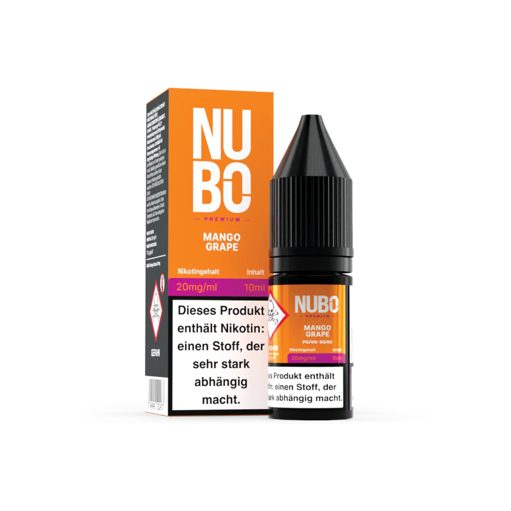 NUBO Mango Grape 10 ml Nikotinsalz Liquid