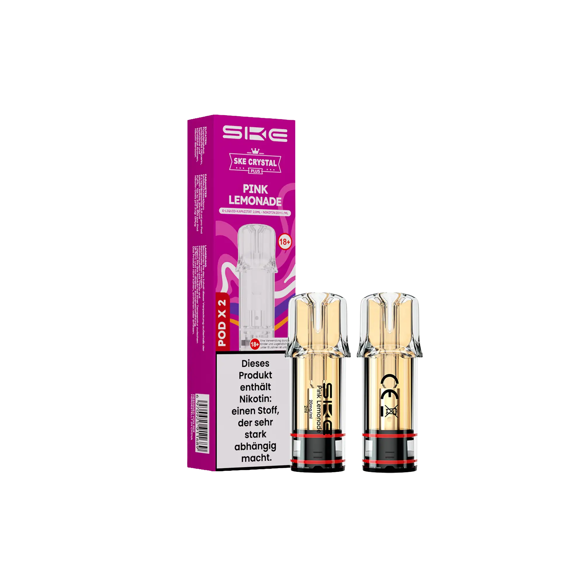 SKE Crystal Plus Pods Pink Lemonade 20 mg