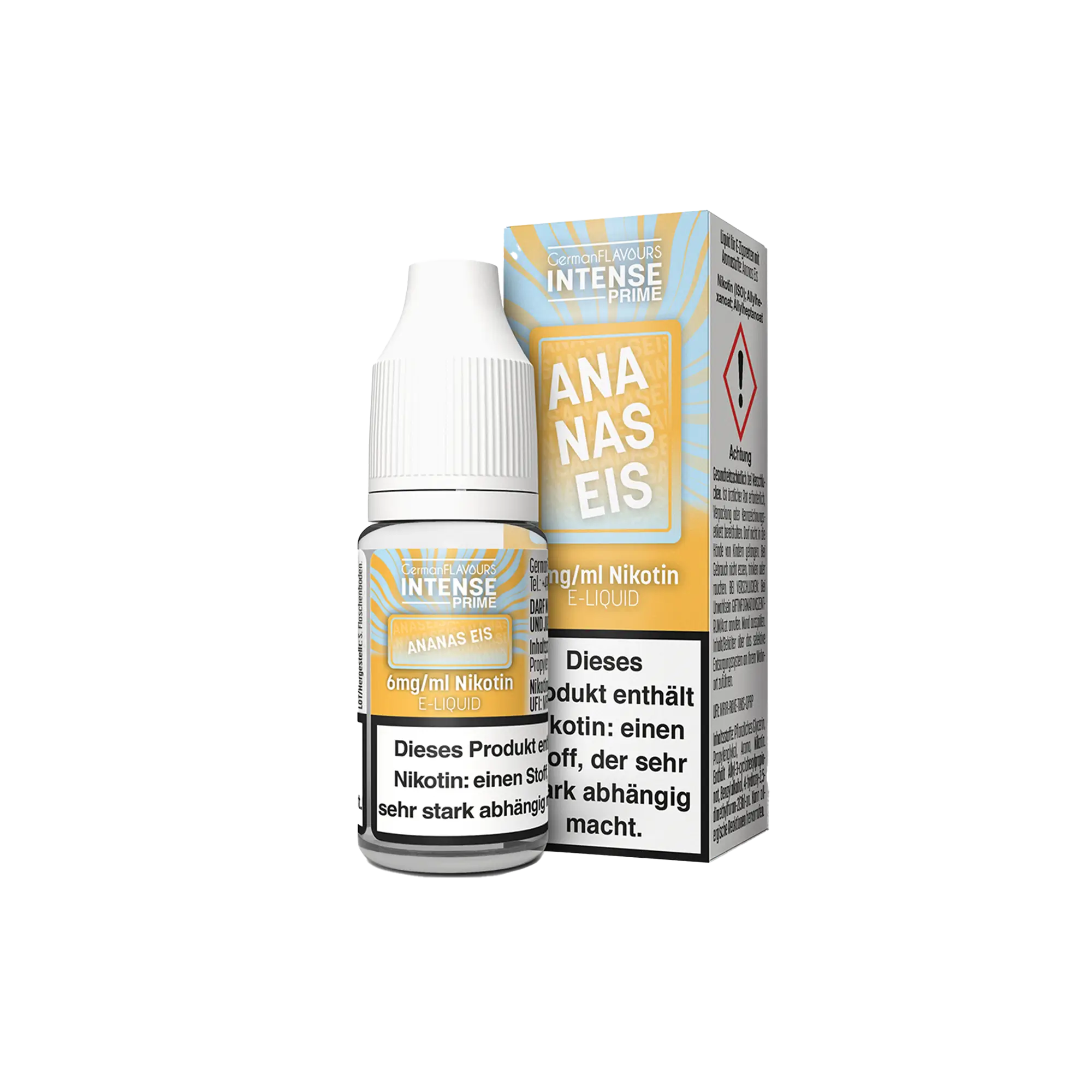 Intense Prime Ananas Eis 10 ml Liquid