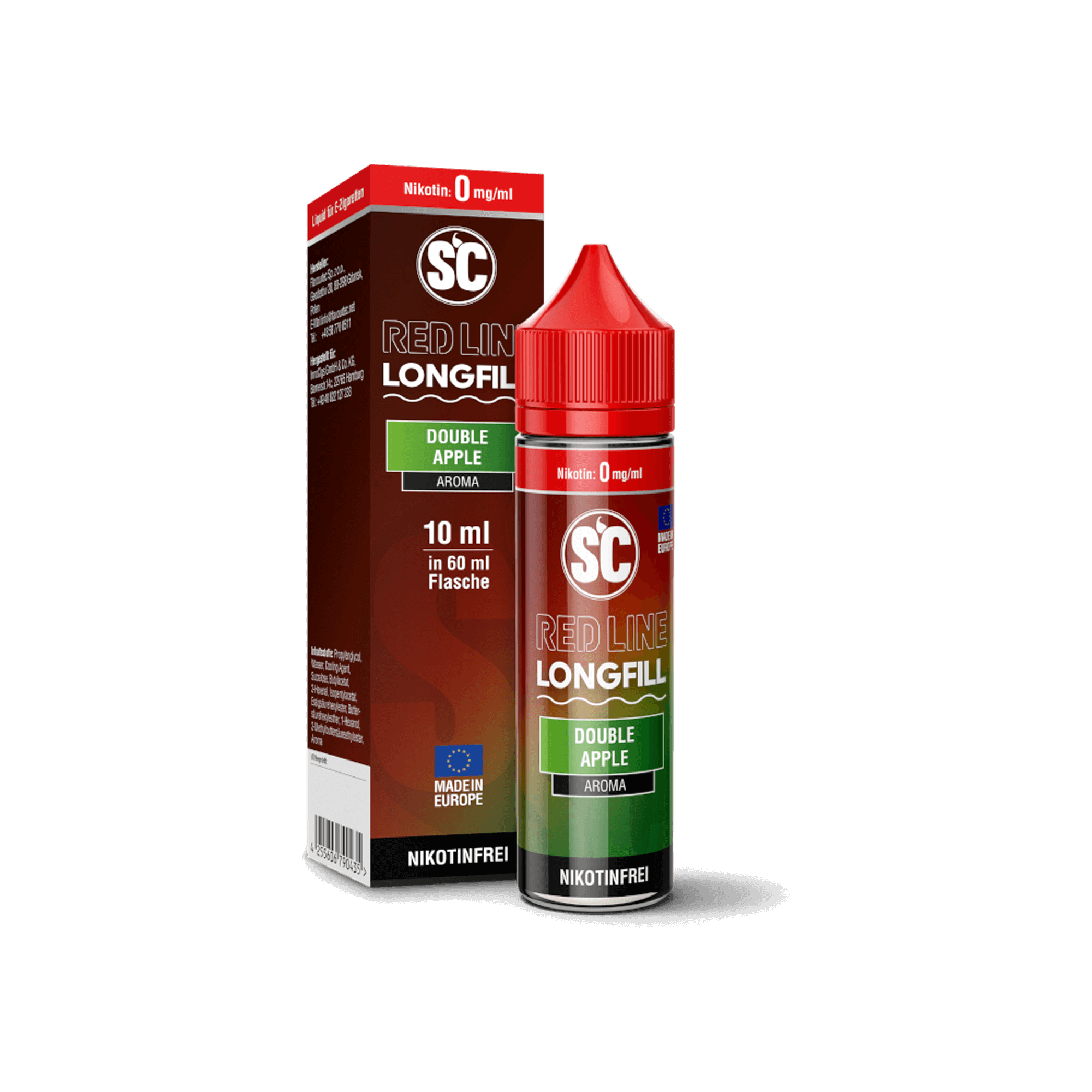 SC Red Line Double Apple 10 ml Longfill Aroma