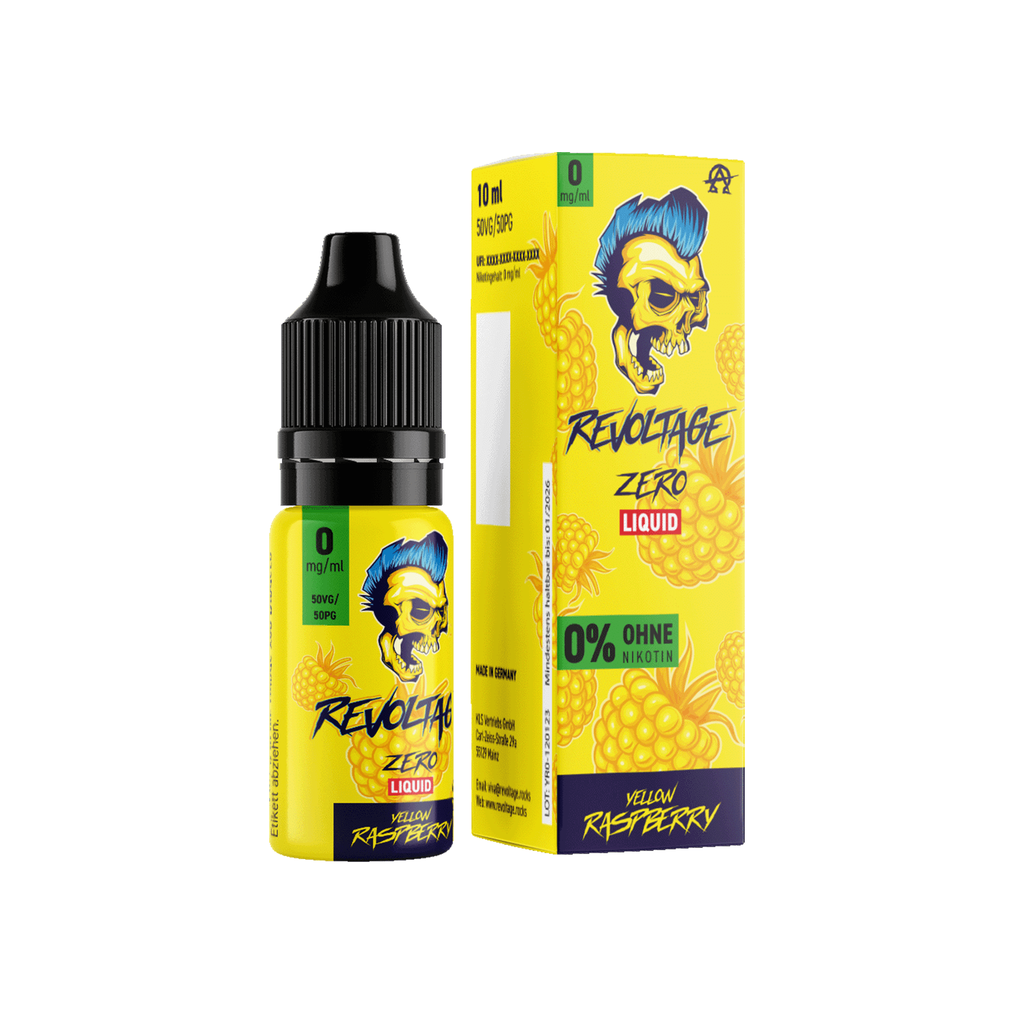 Revoltage Yellow Raspberry 10 ml Hybrid Nikotinsalz Liquid